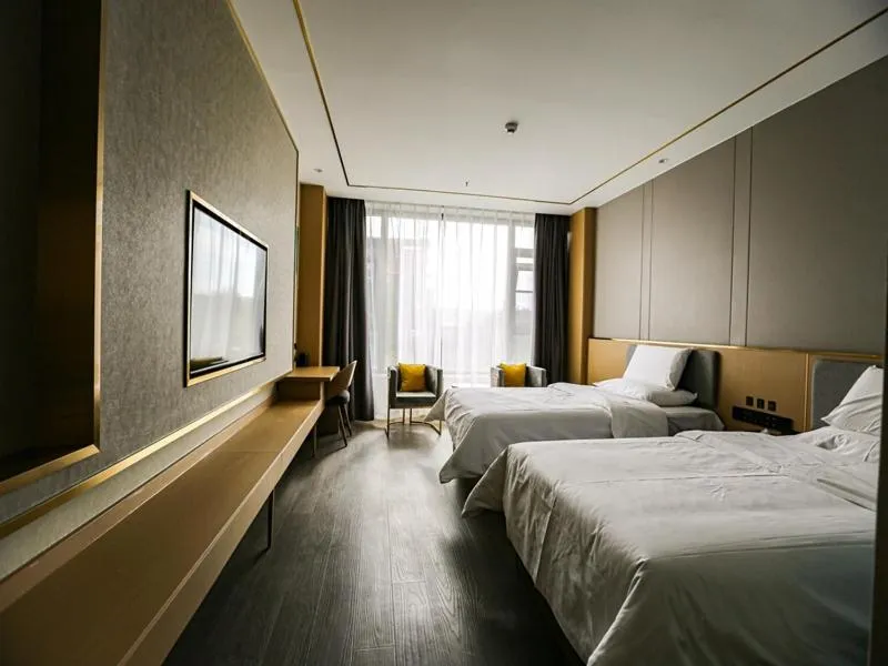 Bed in Thank Inn Plus Baotou Kundulun District University of Science and Technology