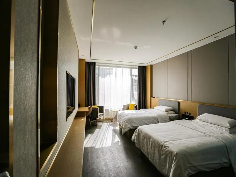 Bed in Thank Inn Plus Baotou Kundulun District University of Science and Technology