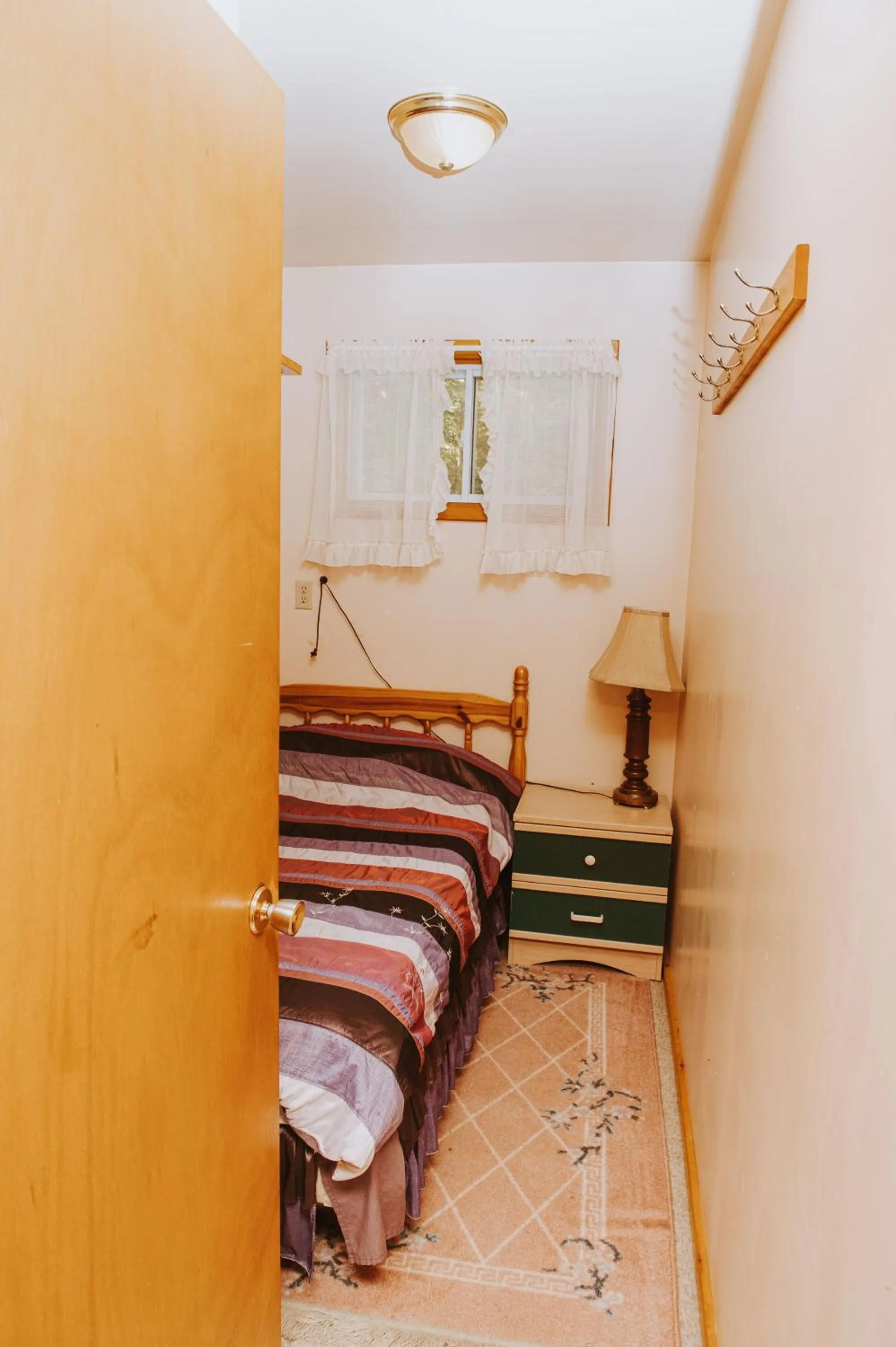 Bed in Lang Lake Resort