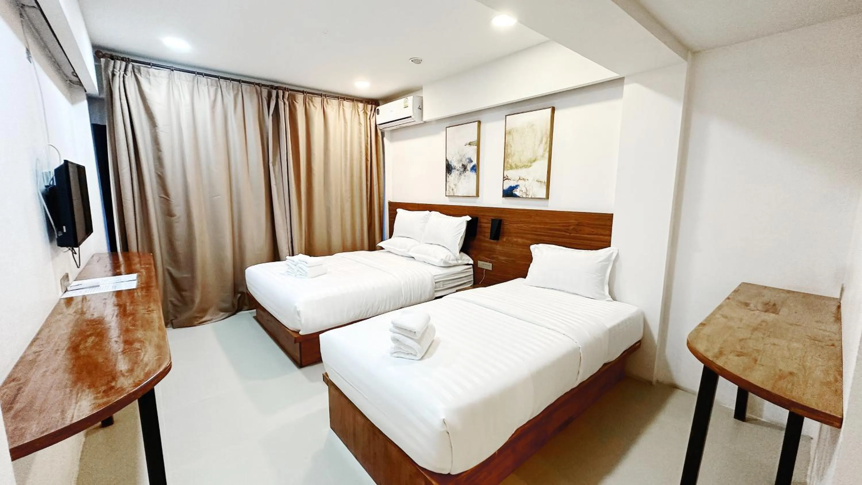 Bedroom, Bed in Key酒店@古城中心店