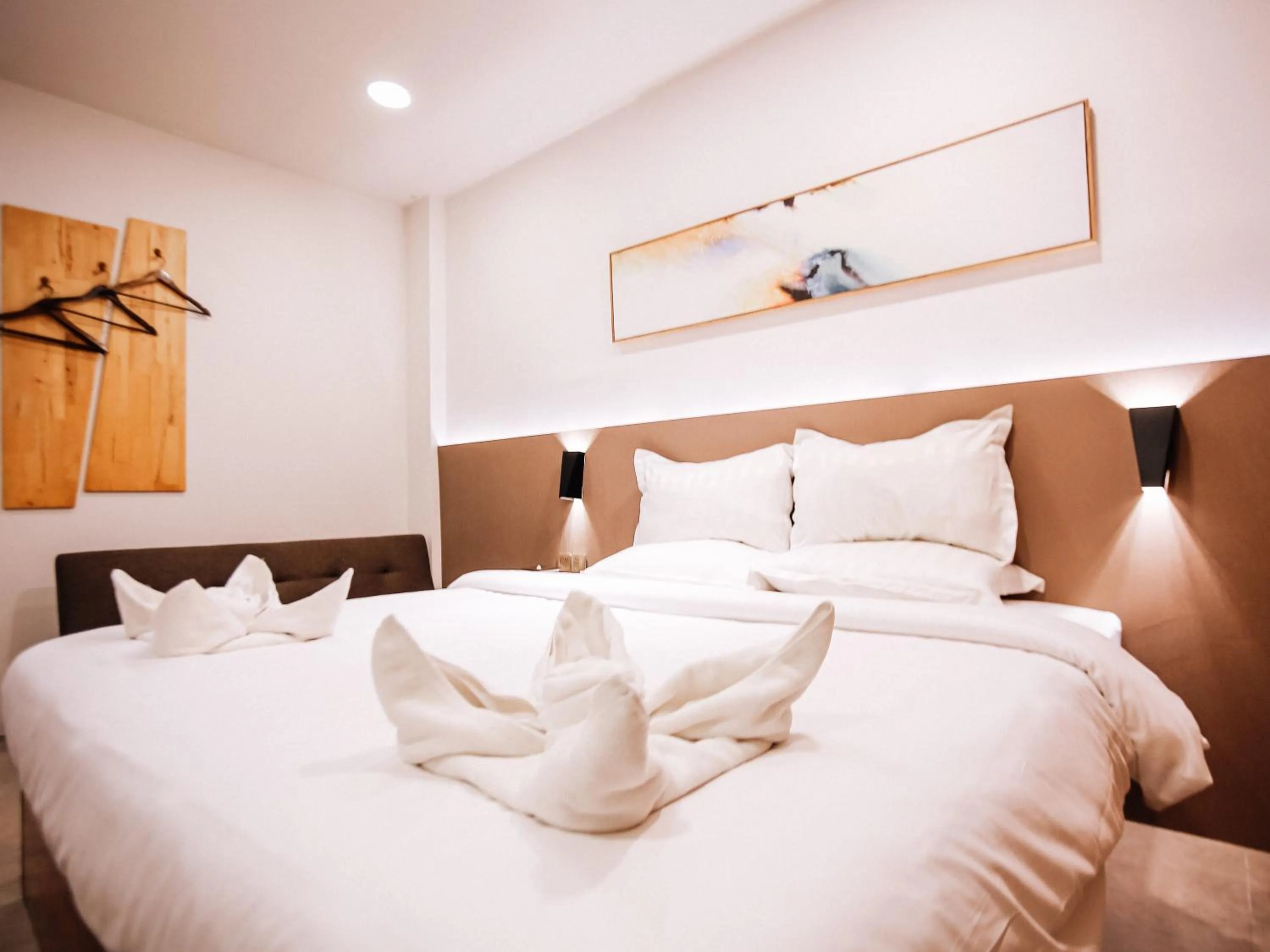 Photo of the whole room, Bed in Key酒店@古城中心店