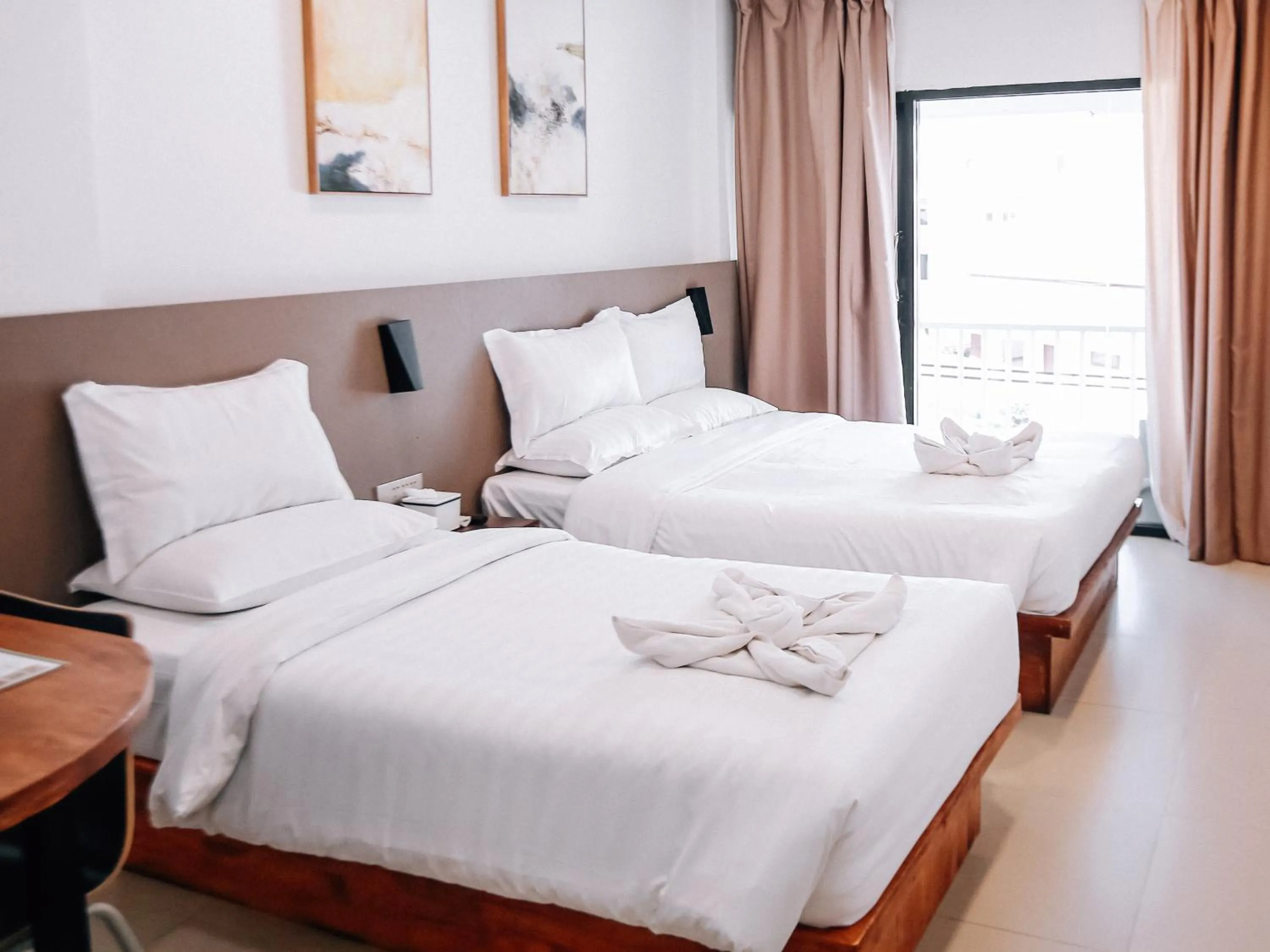 Photo of the whole room, Bed in Key酒店@古城中心店