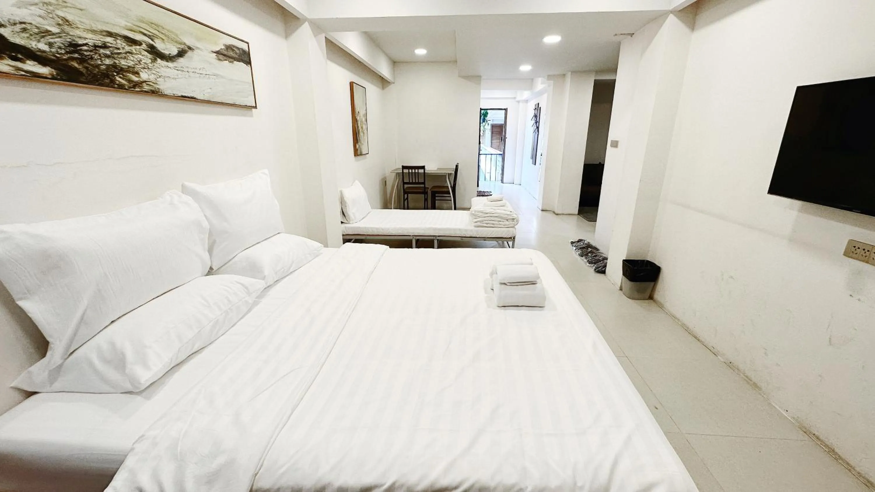 Bedroom, Bed in Key酒店@古城中心店