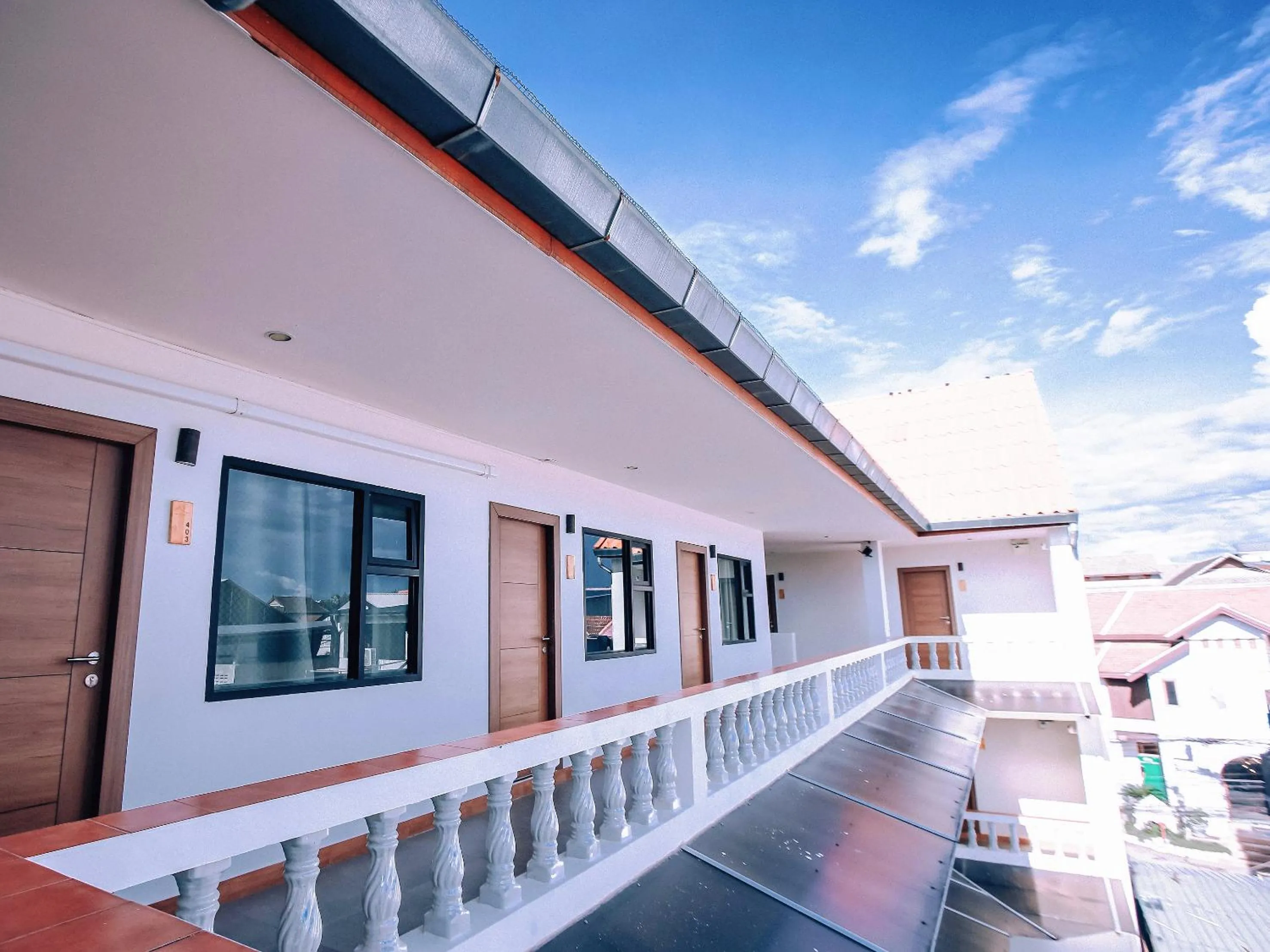 Balcony/Terrace in Key酒店@古城中心店