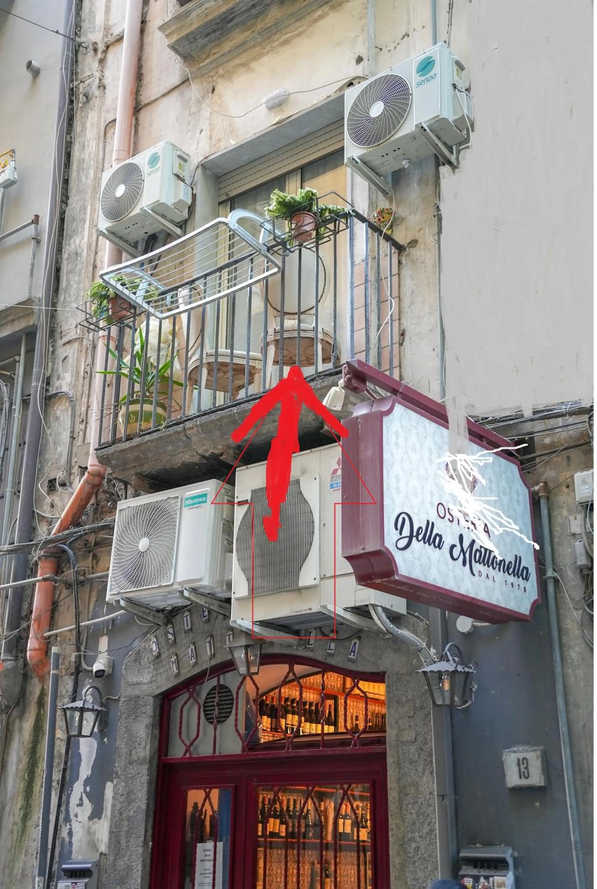 Casa vacanza al centro di Napoli A' fenestrella