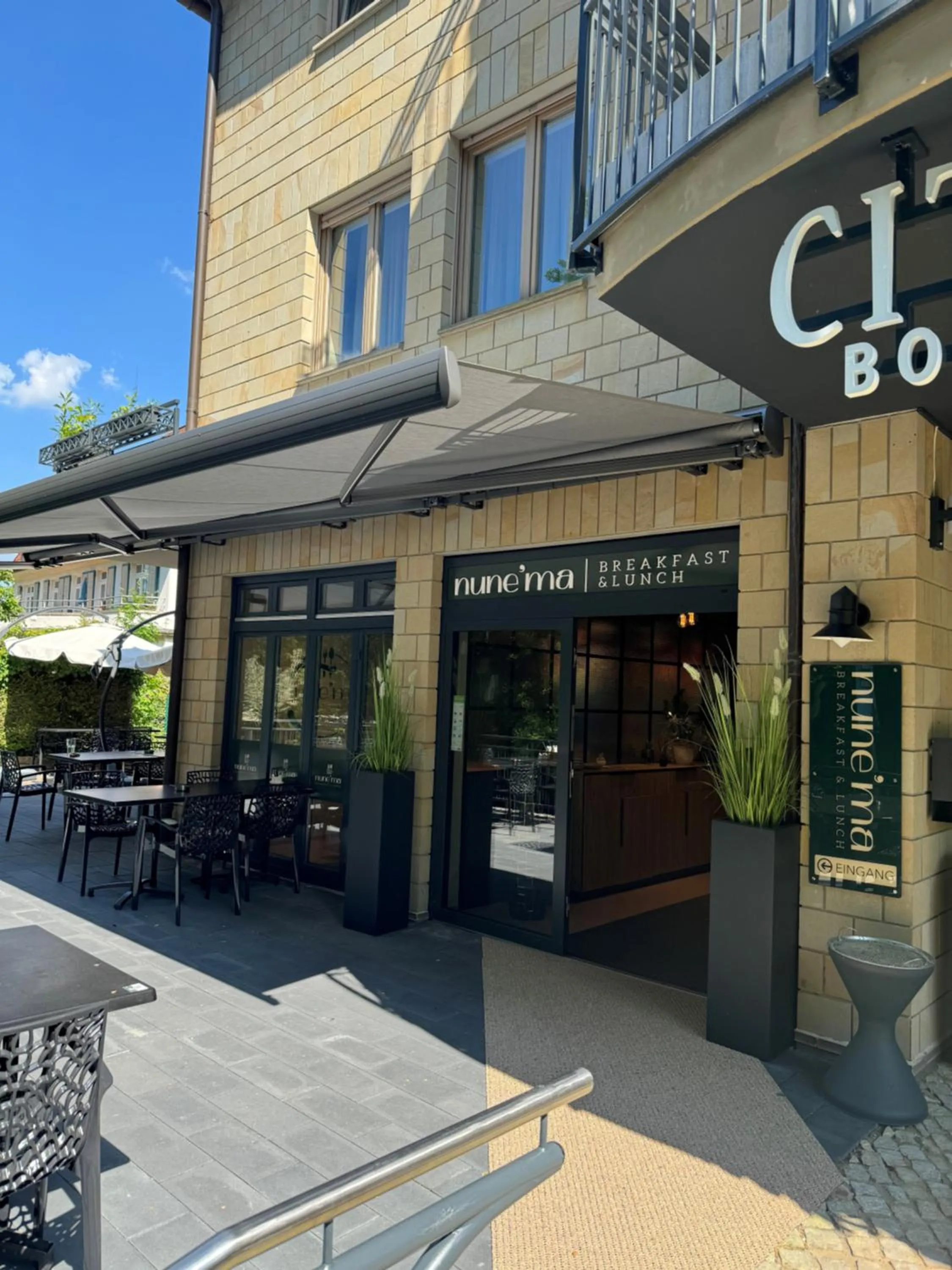 Restaurant/places to eat in Hotel CityHome am Kurpark