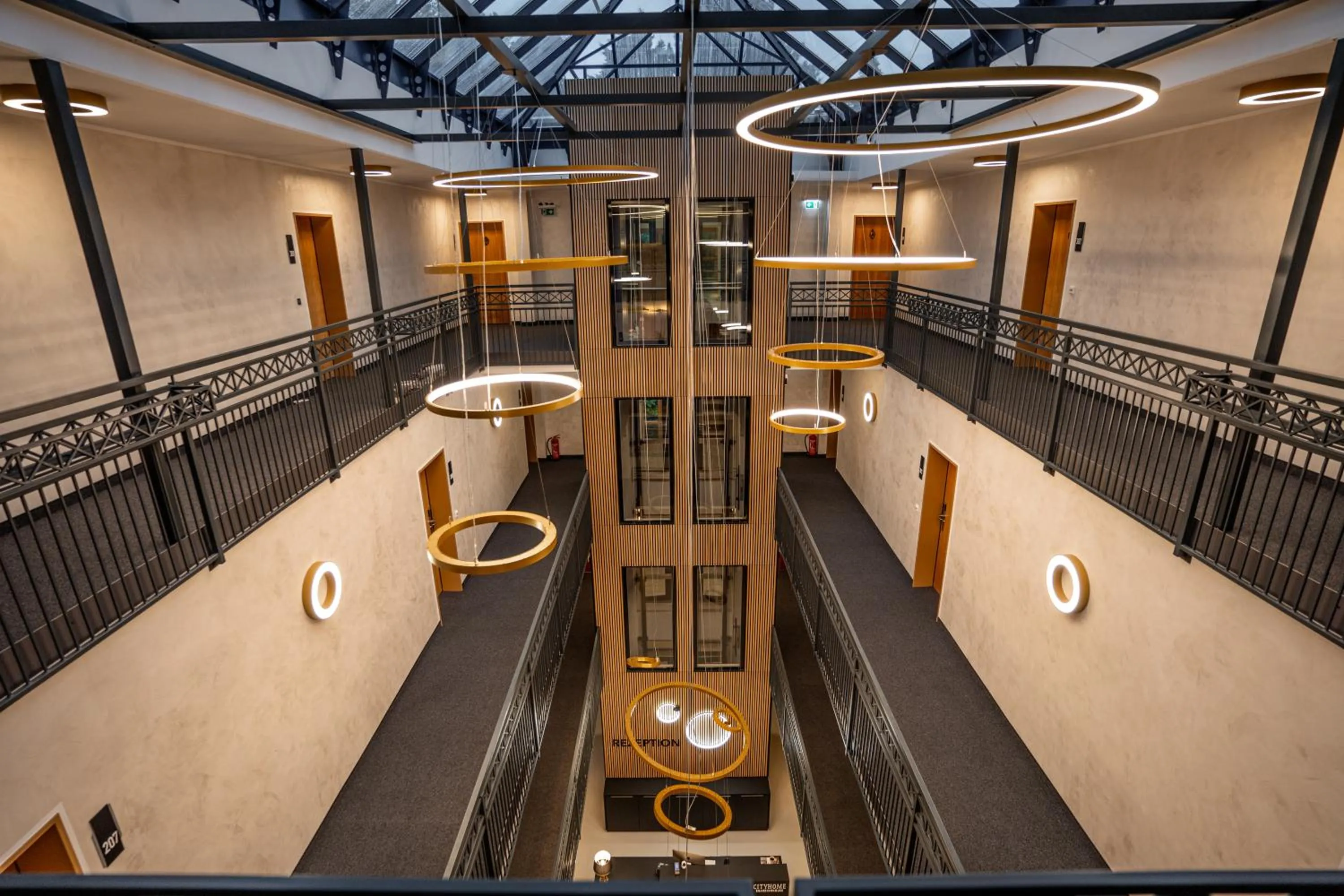 Lobby or reception in Hotel CityHome am Kurpark