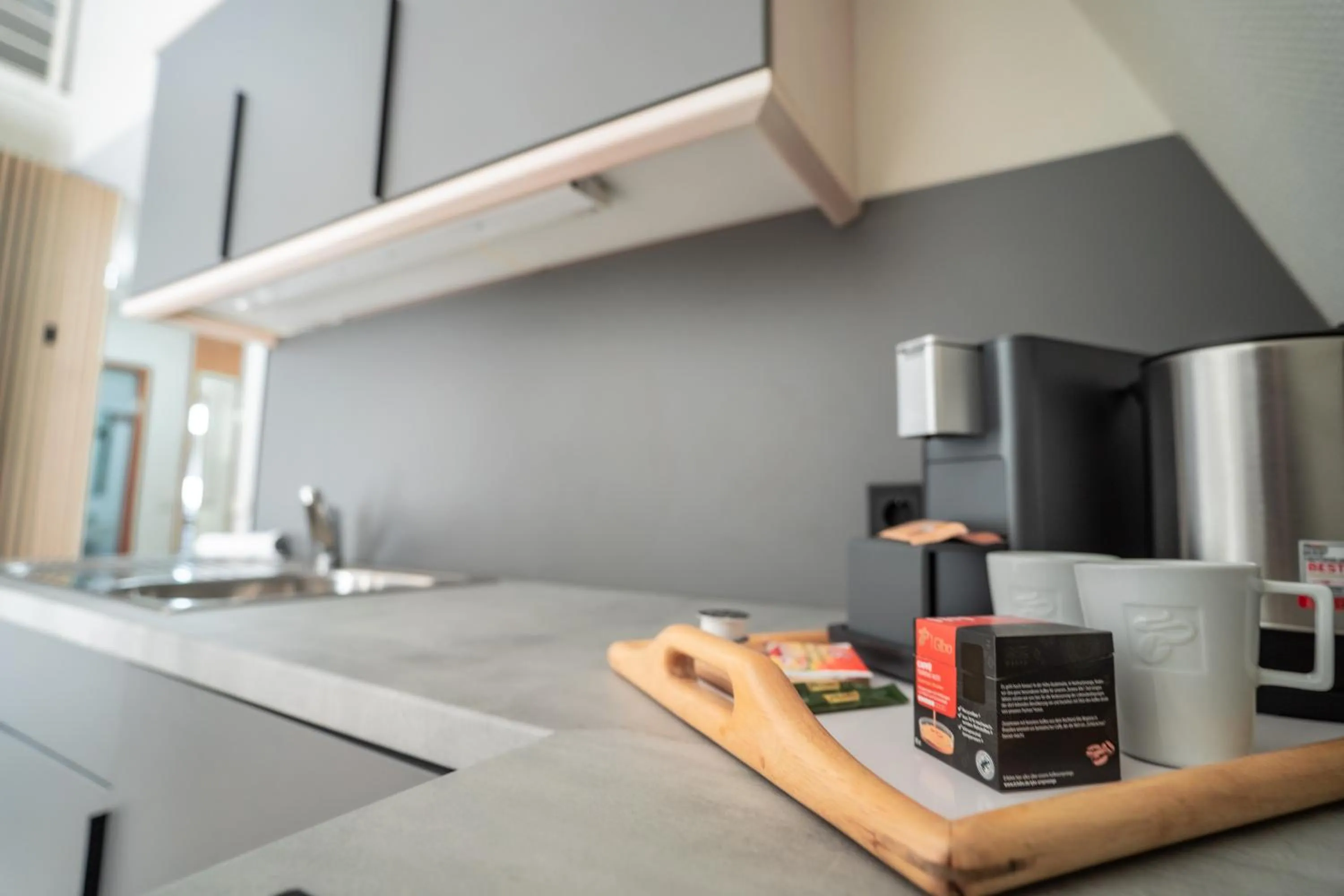 Coffee/tea facilities in Hotel CityHome am Kurpark