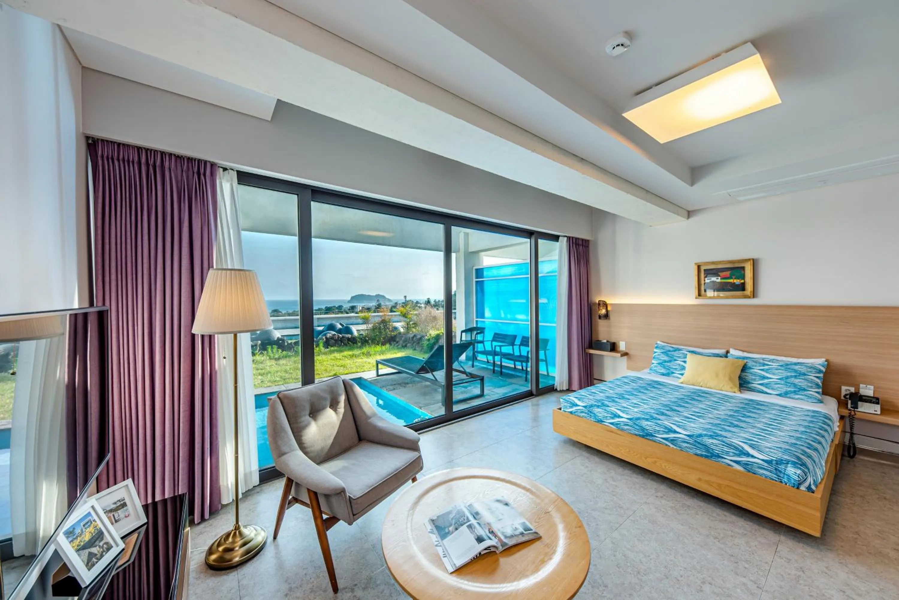 Area and facilities, Bed in Jeju Bom stay & Art Gallery