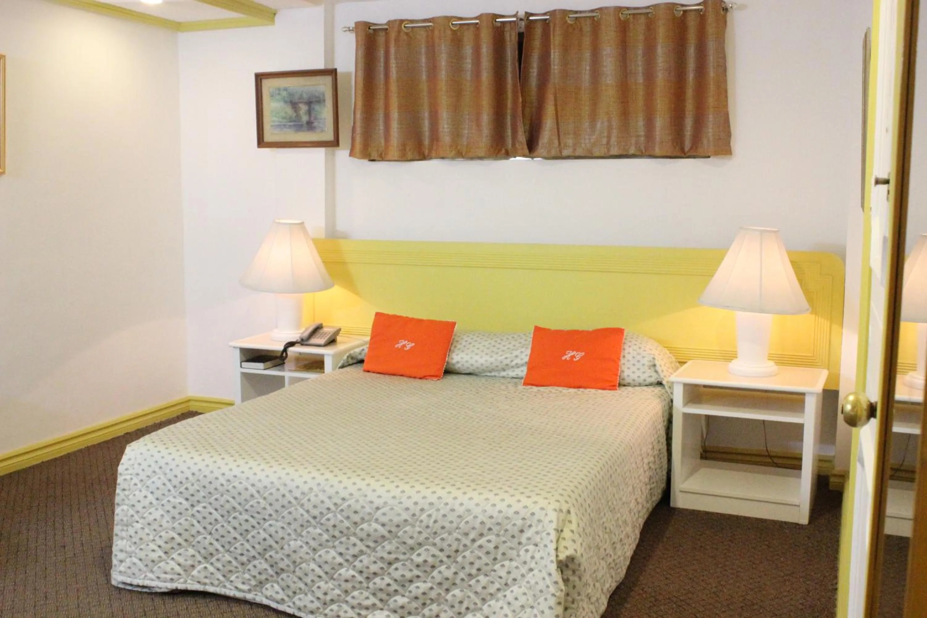 Bed in Hotel Galleria