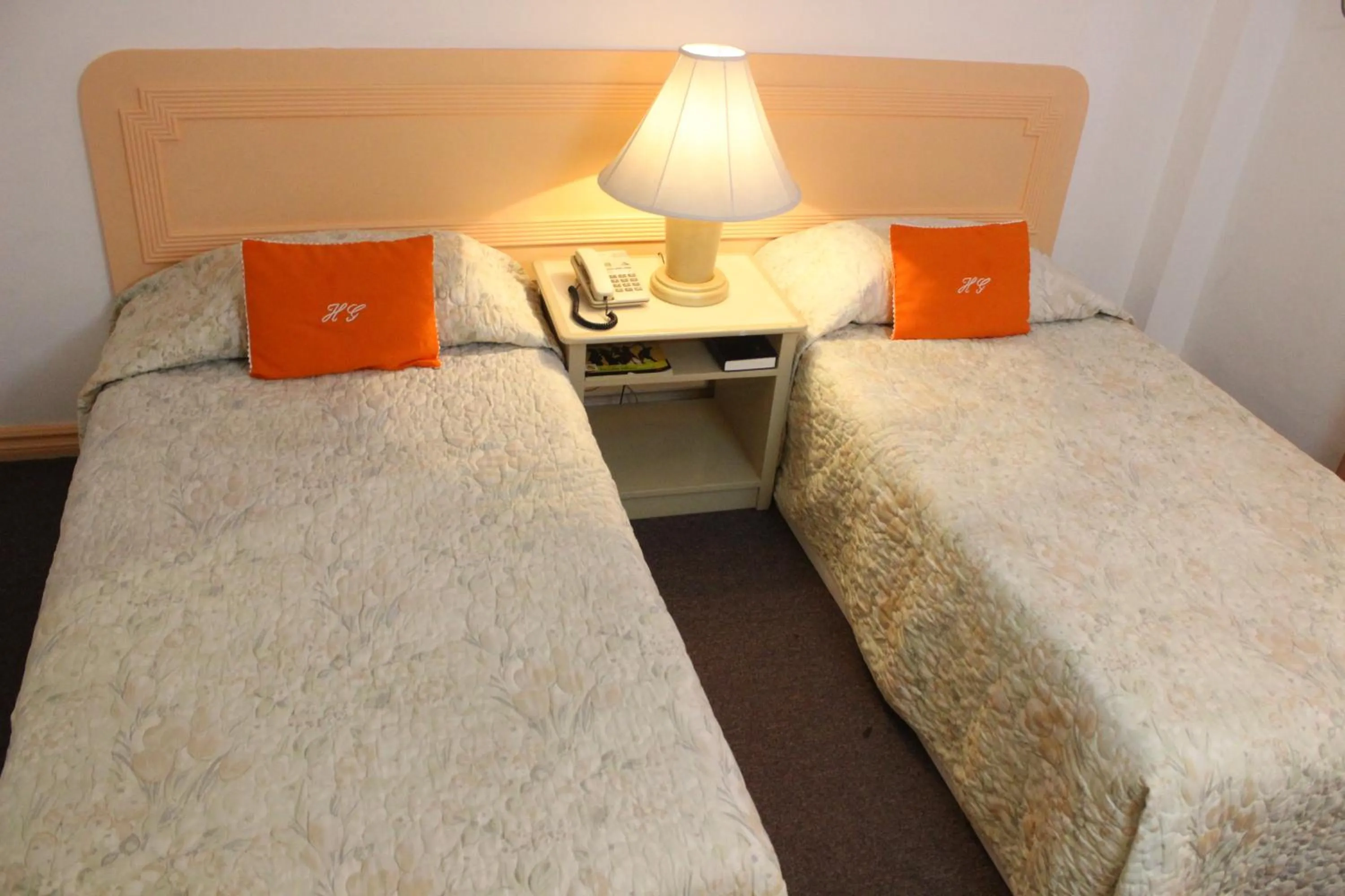 Bed in Hotel Galleria