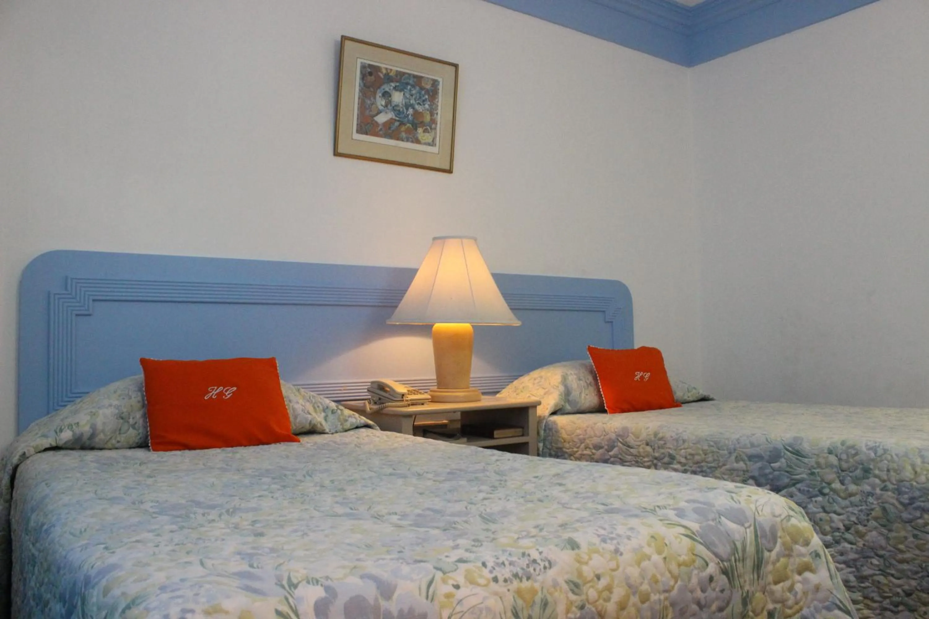 Bed in Hotel Galleria