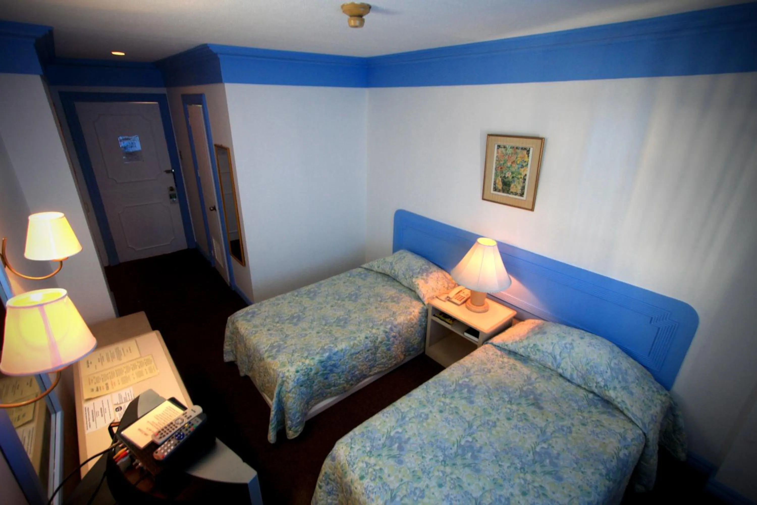 Bed in Hotel Galleria