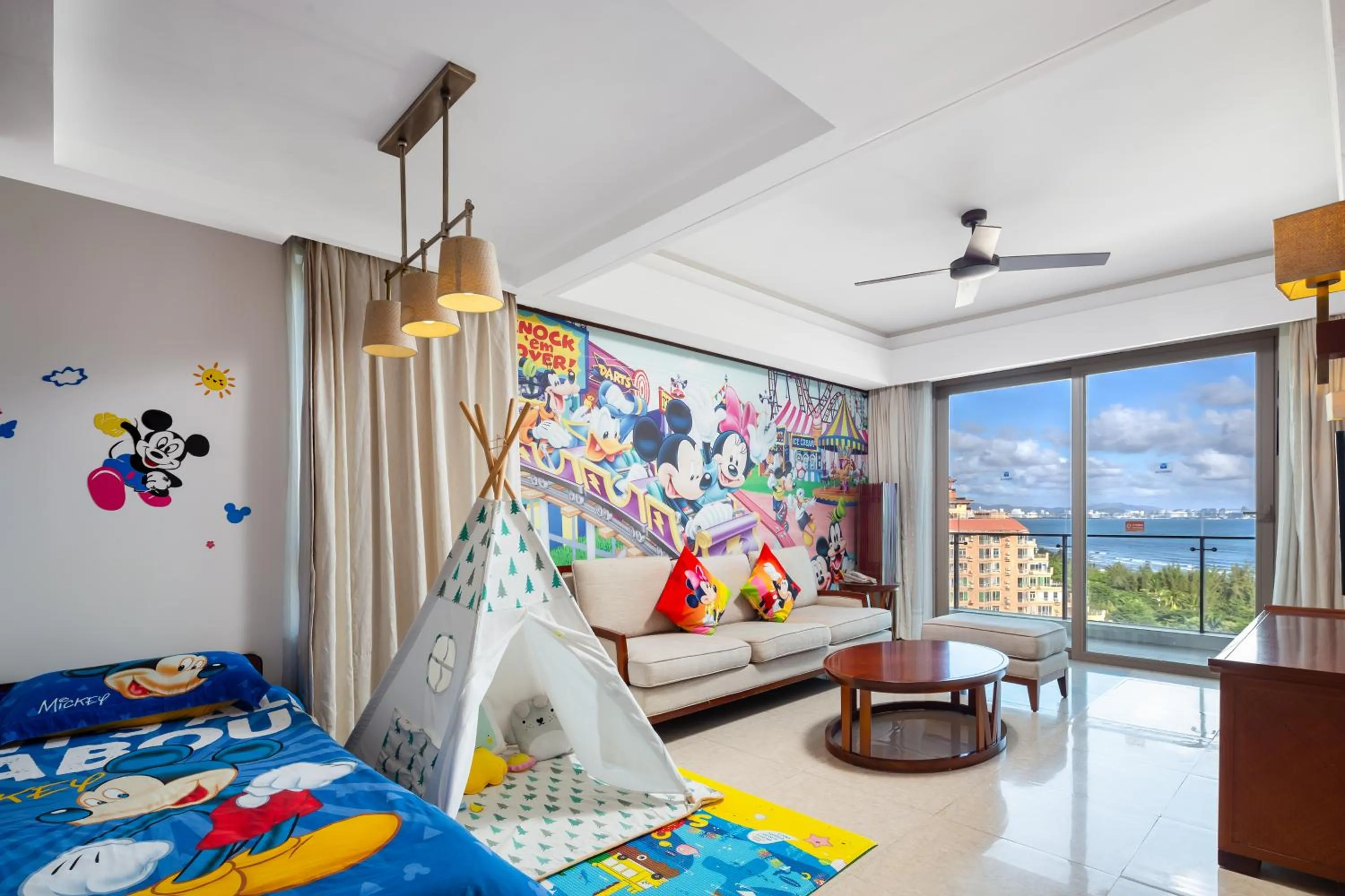 Kids's club, Bed in Sanya Seacube Holiday Hotel
