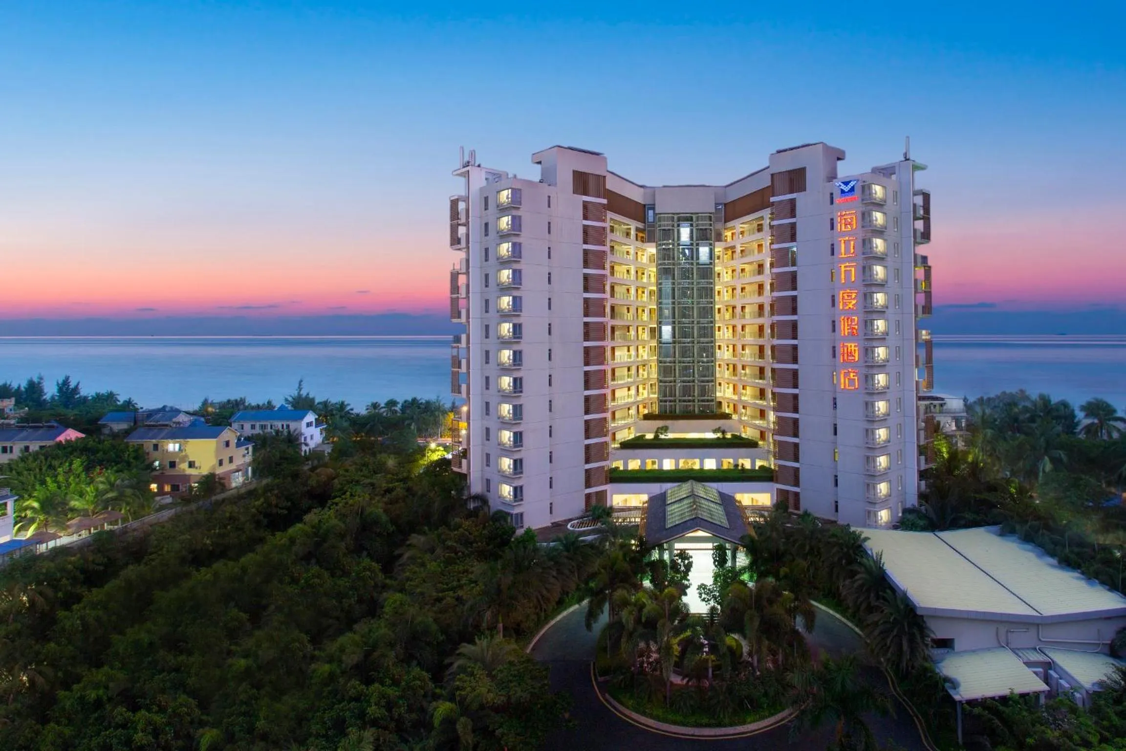 Natural landscape in Sanya Seacube Holiday Hotel