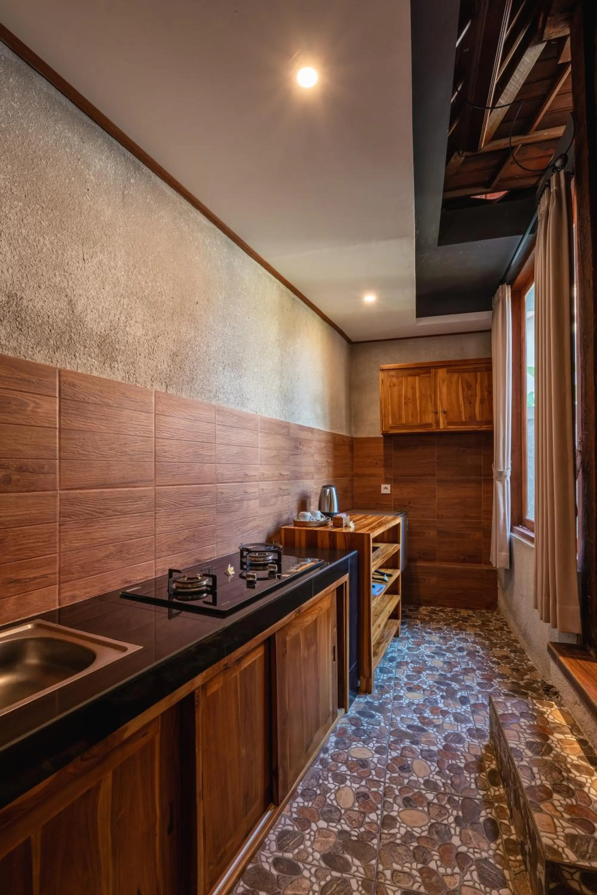 kitchen in Meng Bengil Villa