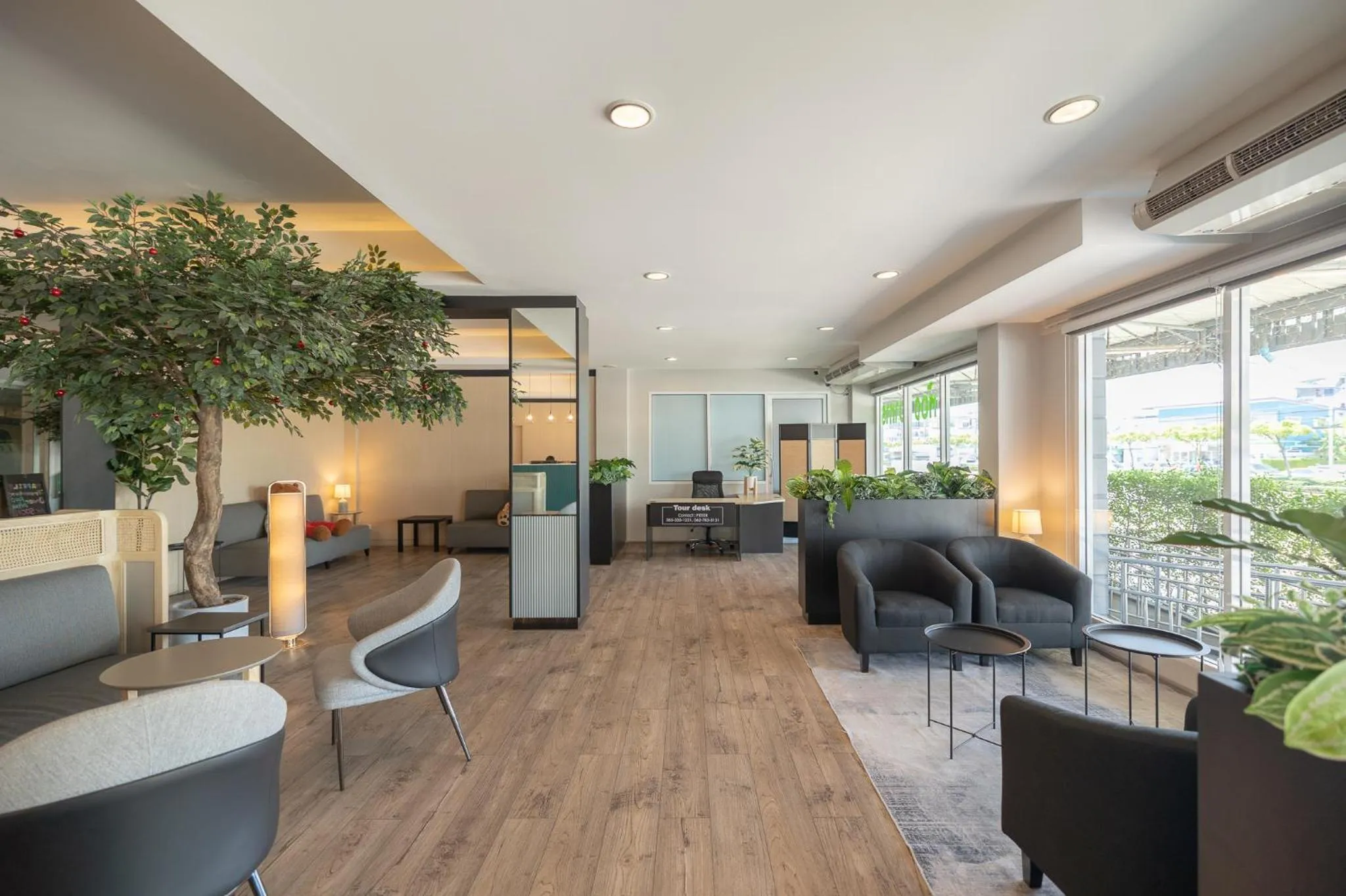 Lobby or reception in Golden Jade Suvarnabhumi