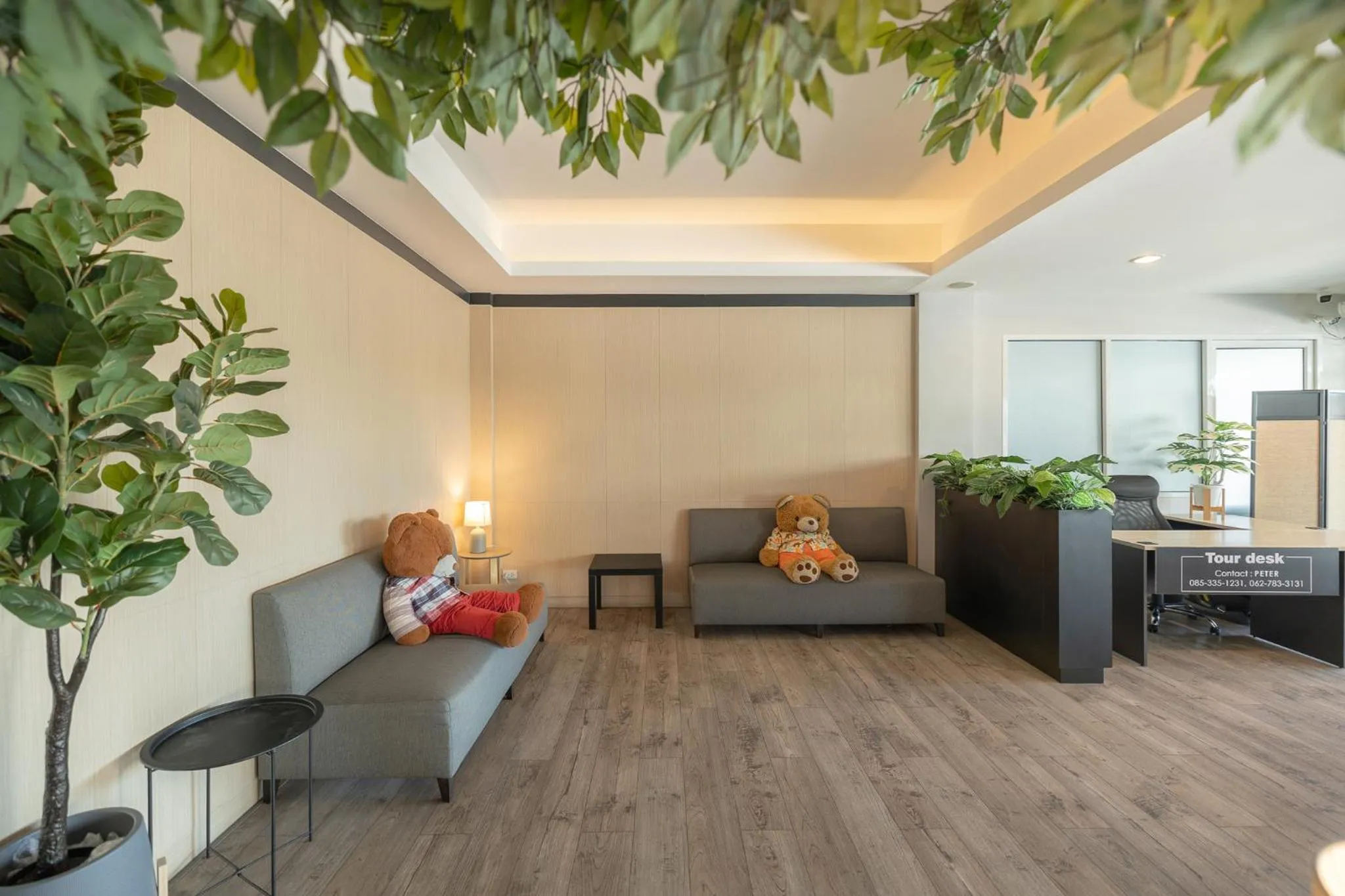 Lobby or reception in Golden Jade Suvarnabhumi