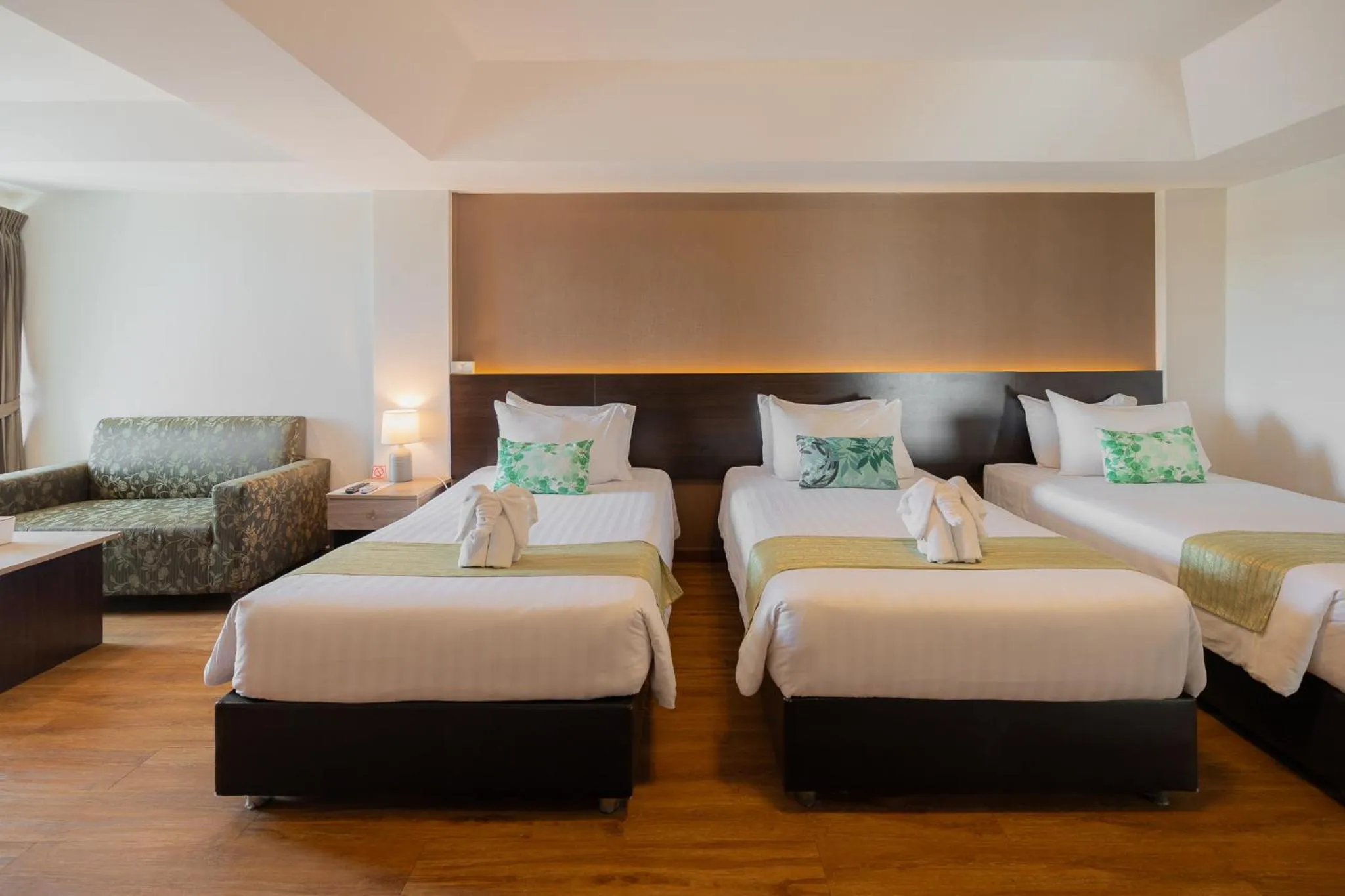 Bed in Golden Jade Suvarnabhumi