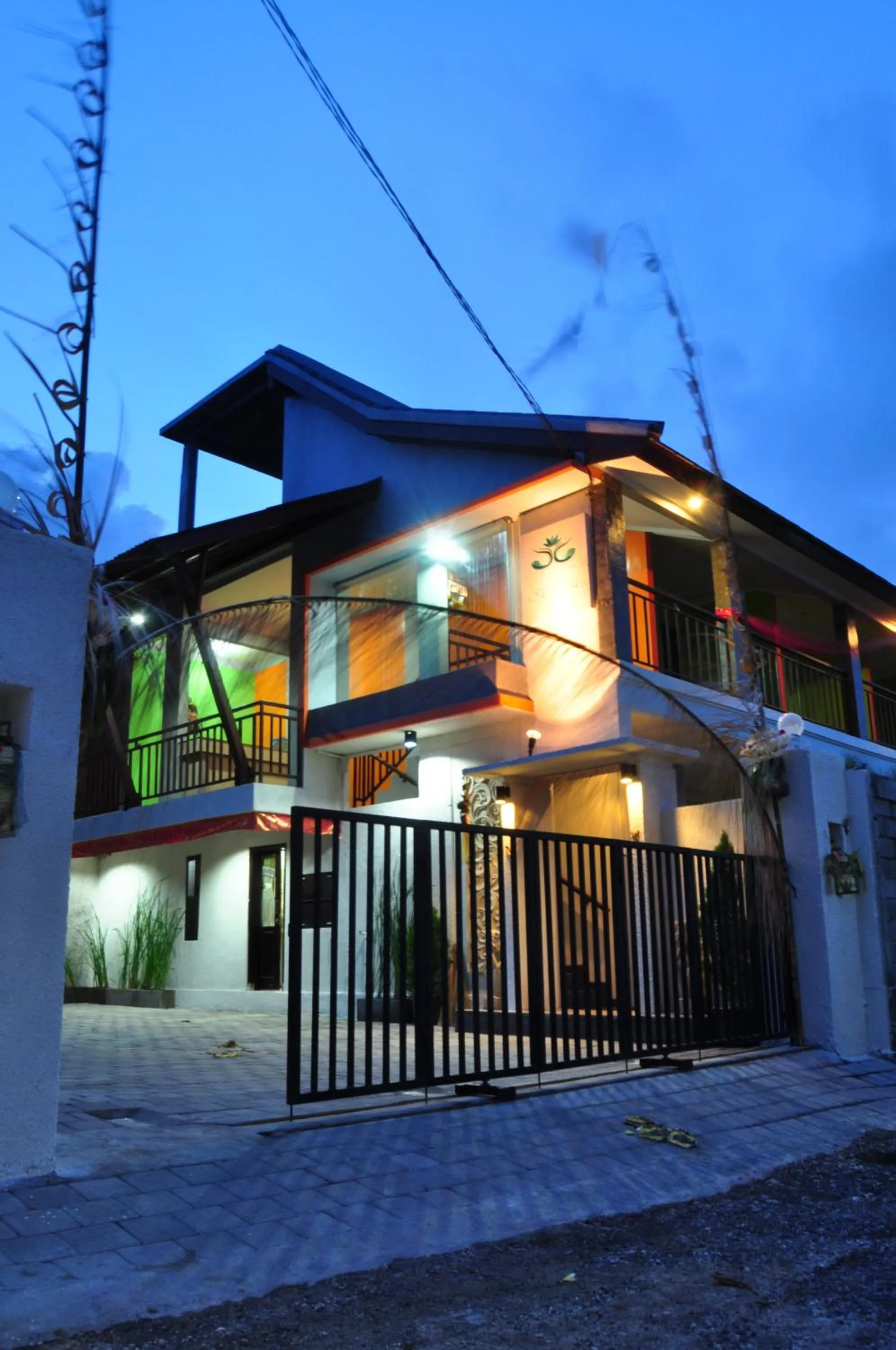 Facade/entrance in Amerta Home Stay Bali