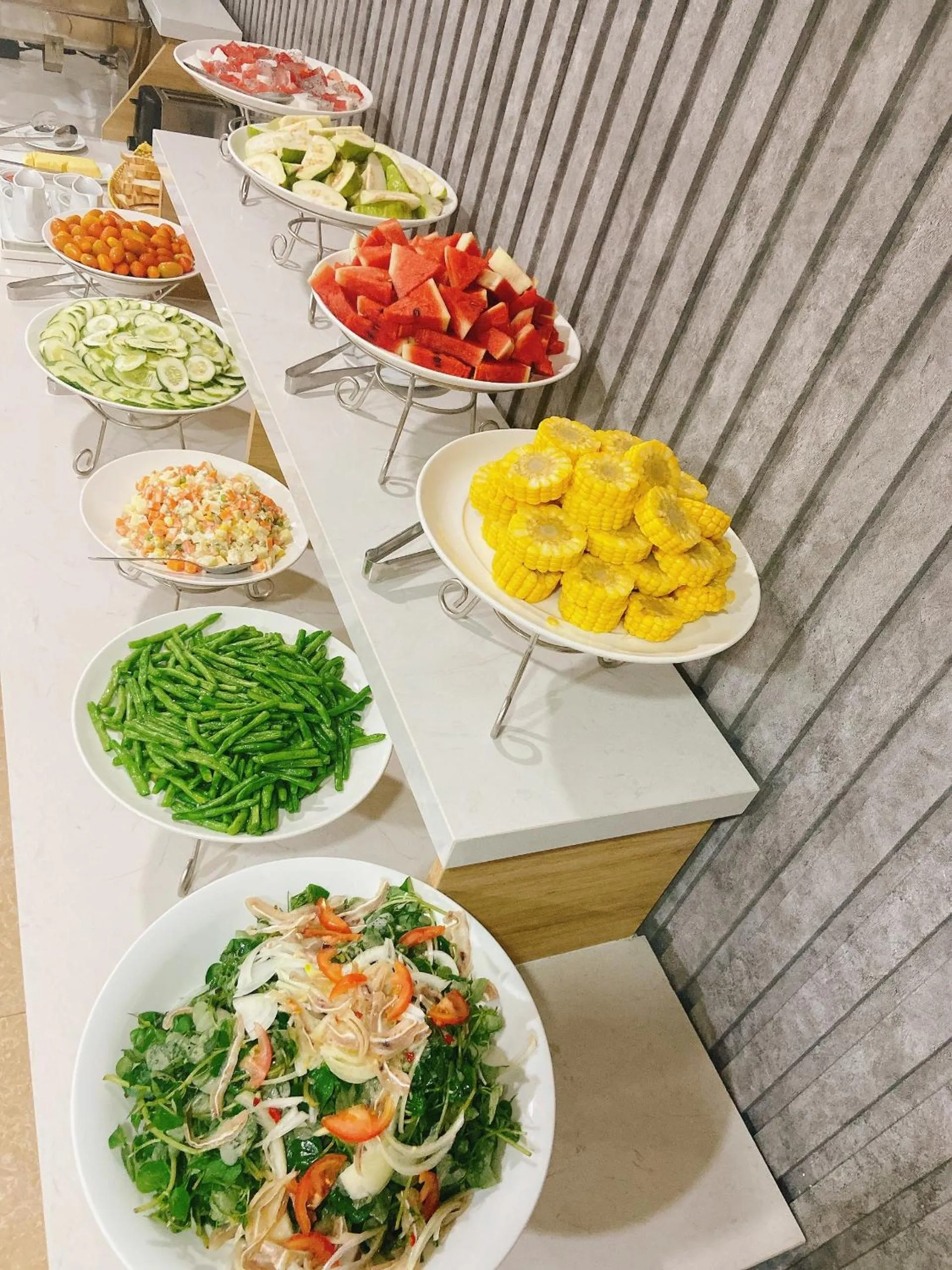 Buffet breakfast in Valencia Da Nang Beach Hotel