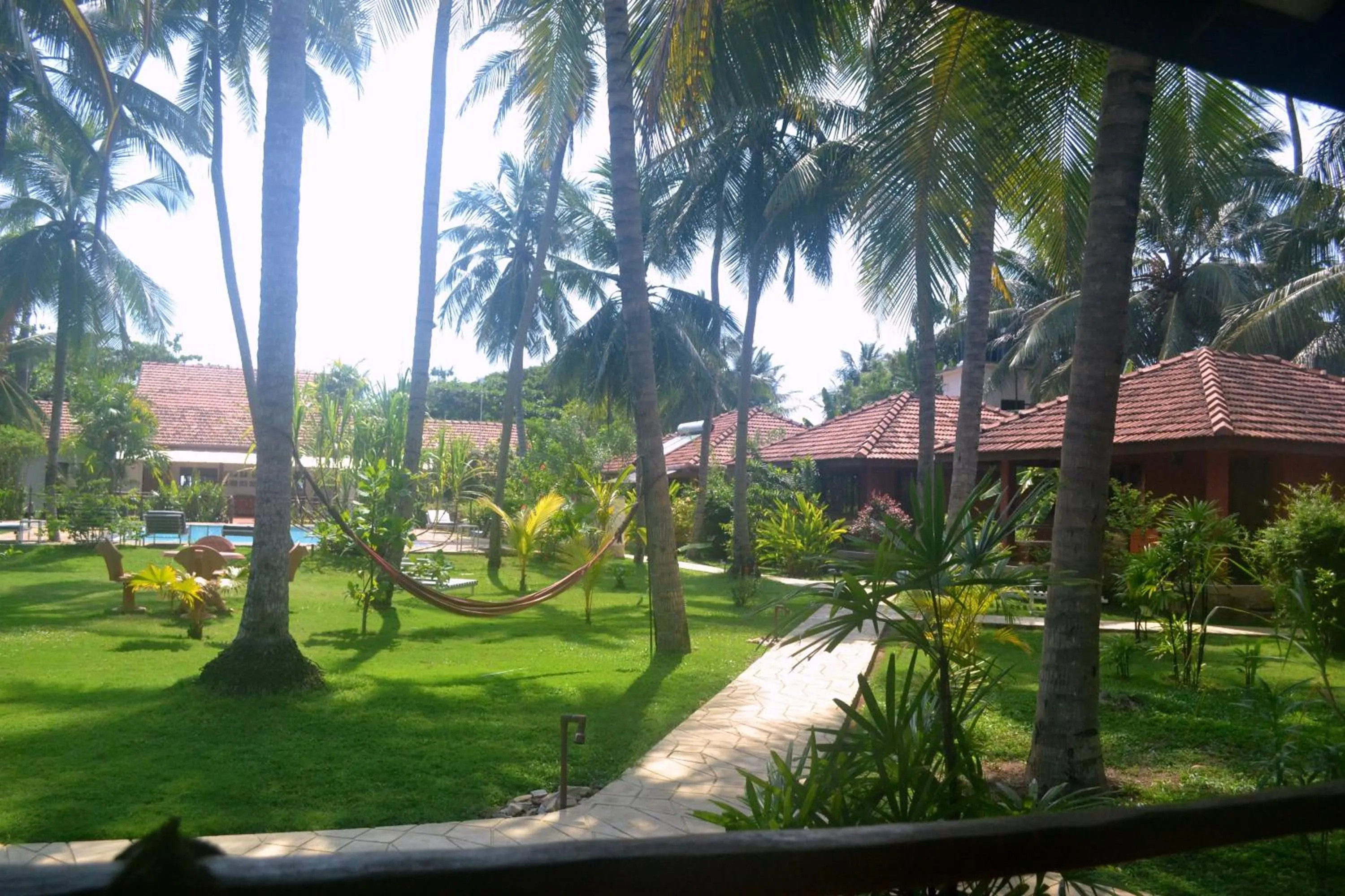 Garden in Puetz Travels Beach Resort