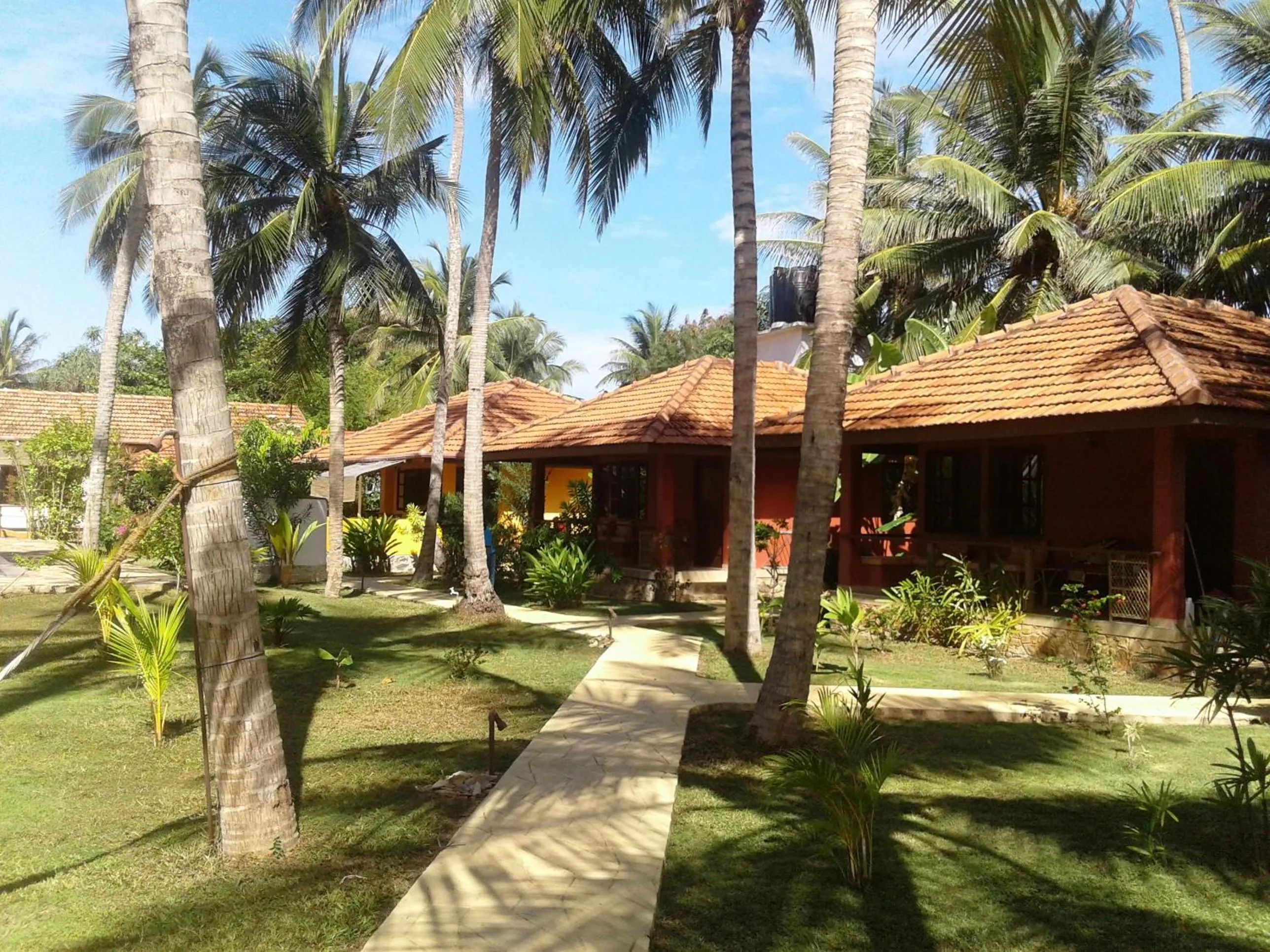 Garden view in Puetz Travels Beach Resort