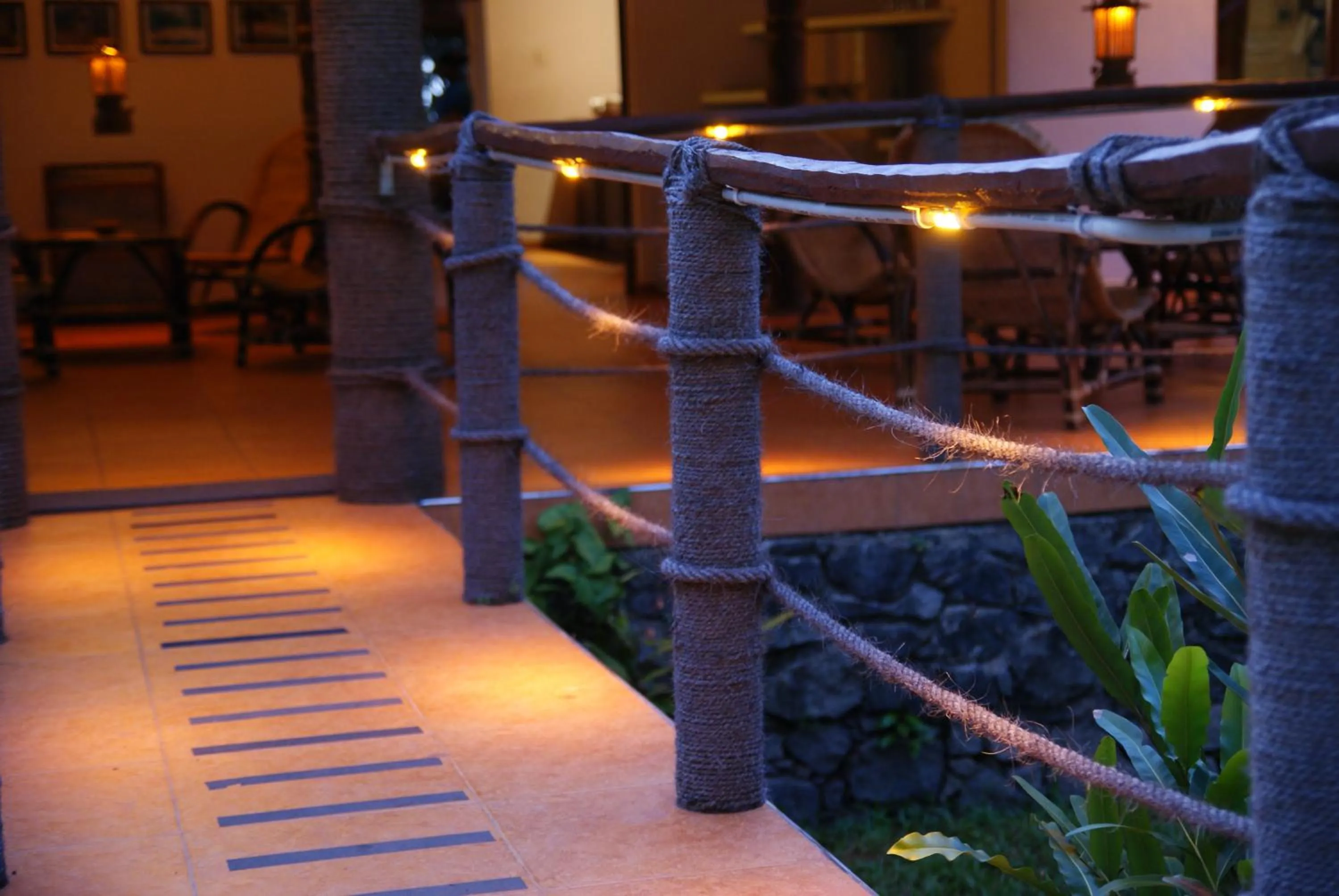 Garden in Puetz Travels Beach Resort