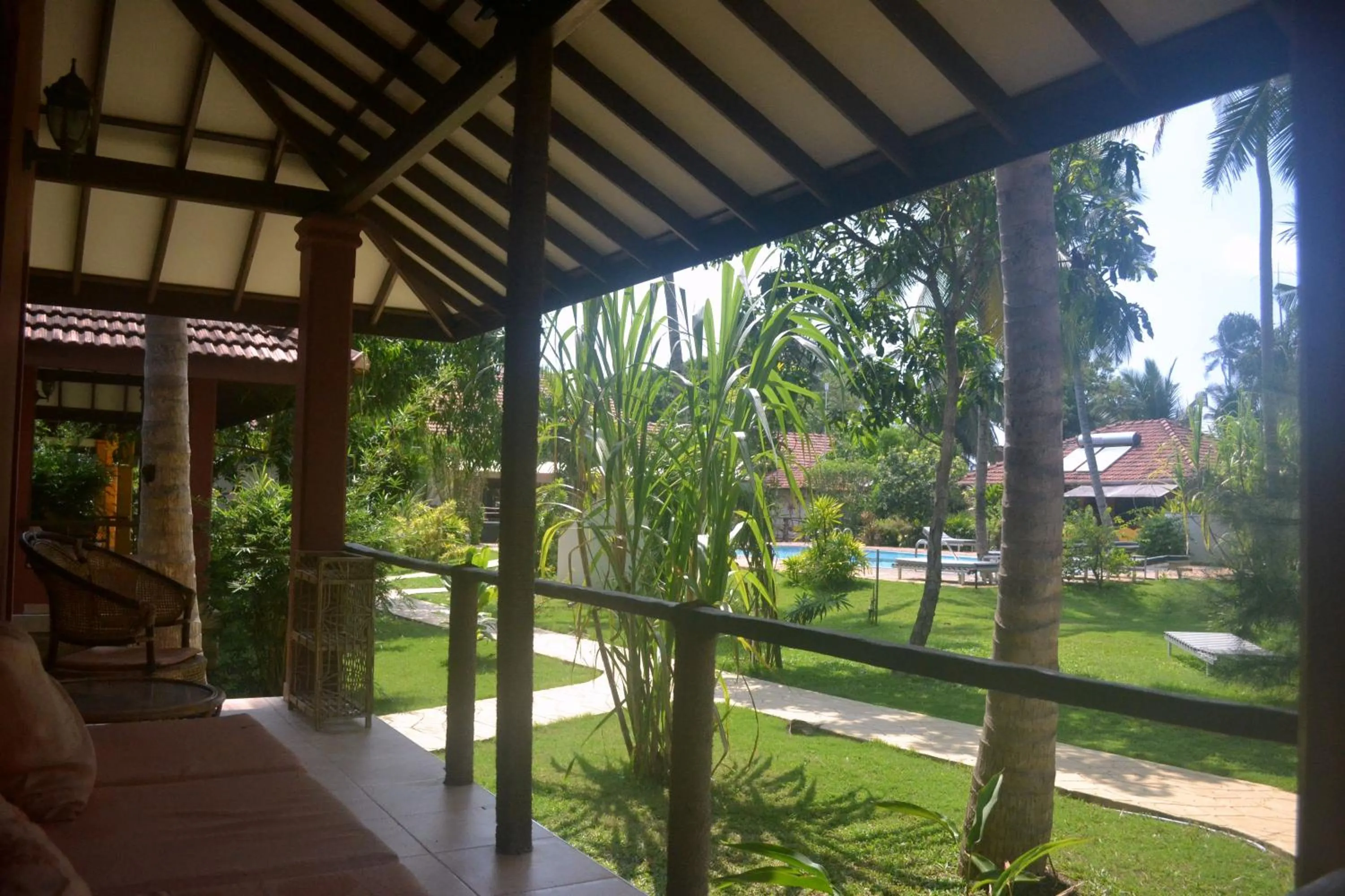 Garden in Puetz Travels Beach Resort