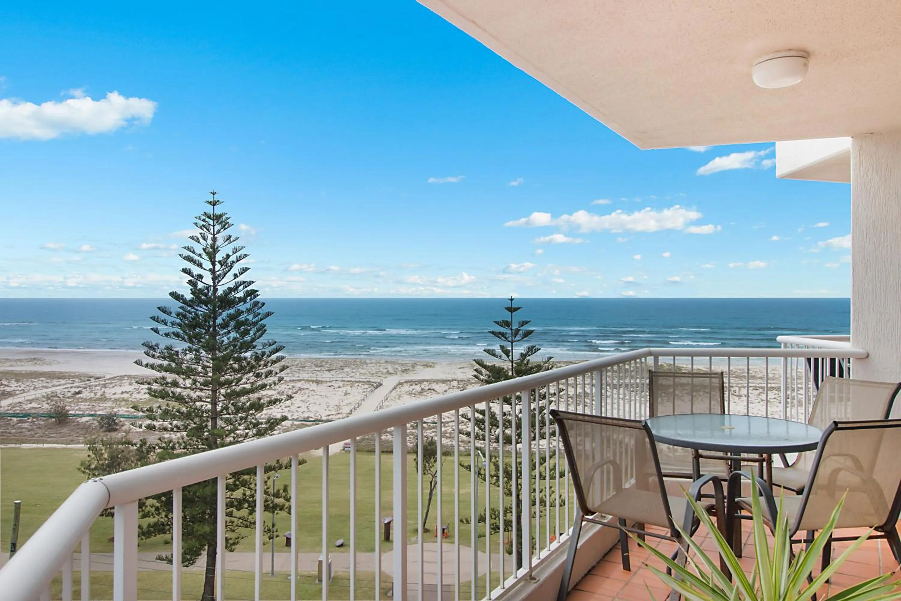 View (from property/room) in Meridian Tower Kirra Beach