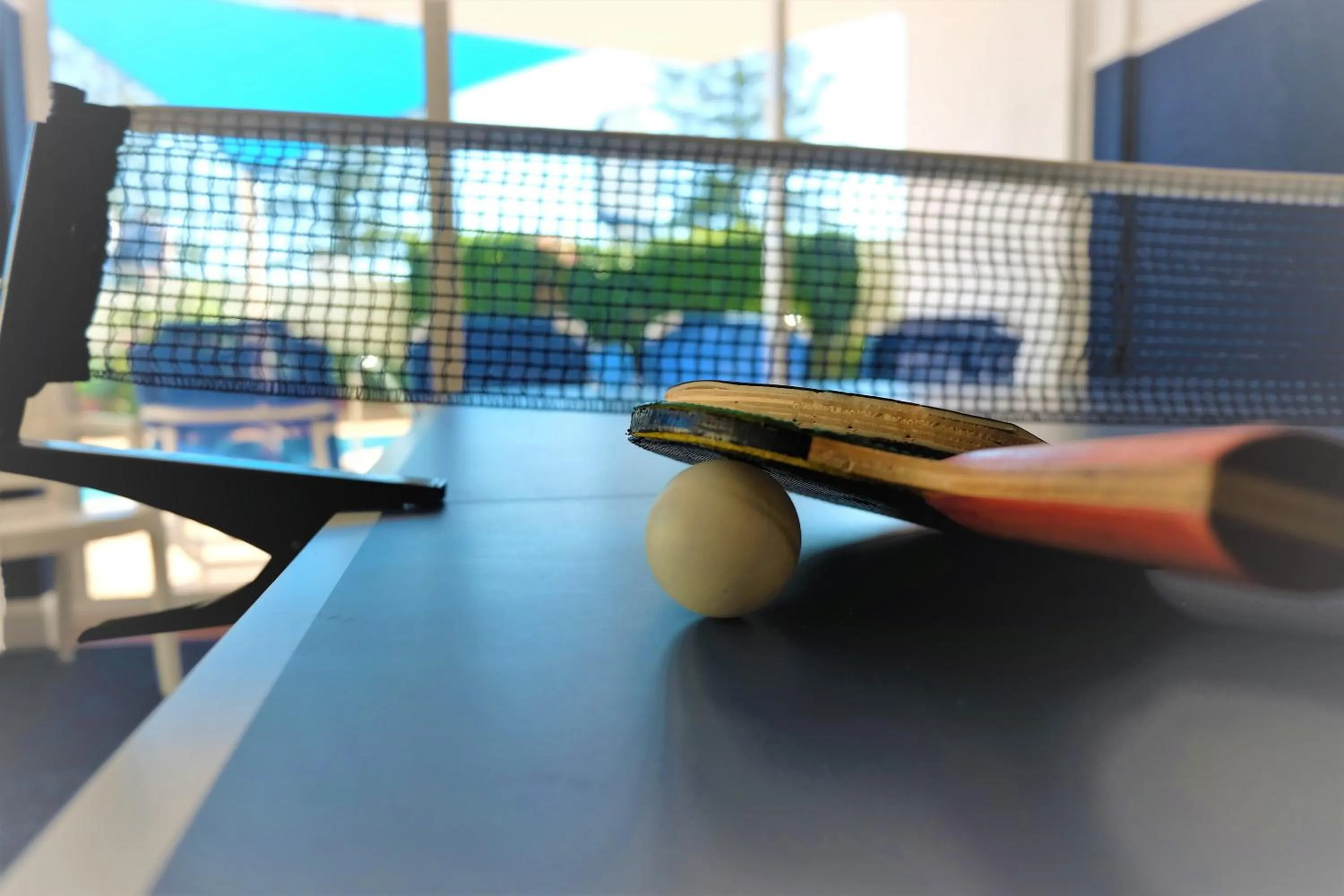 Table tennis in Meridian Tower Kirra Beach