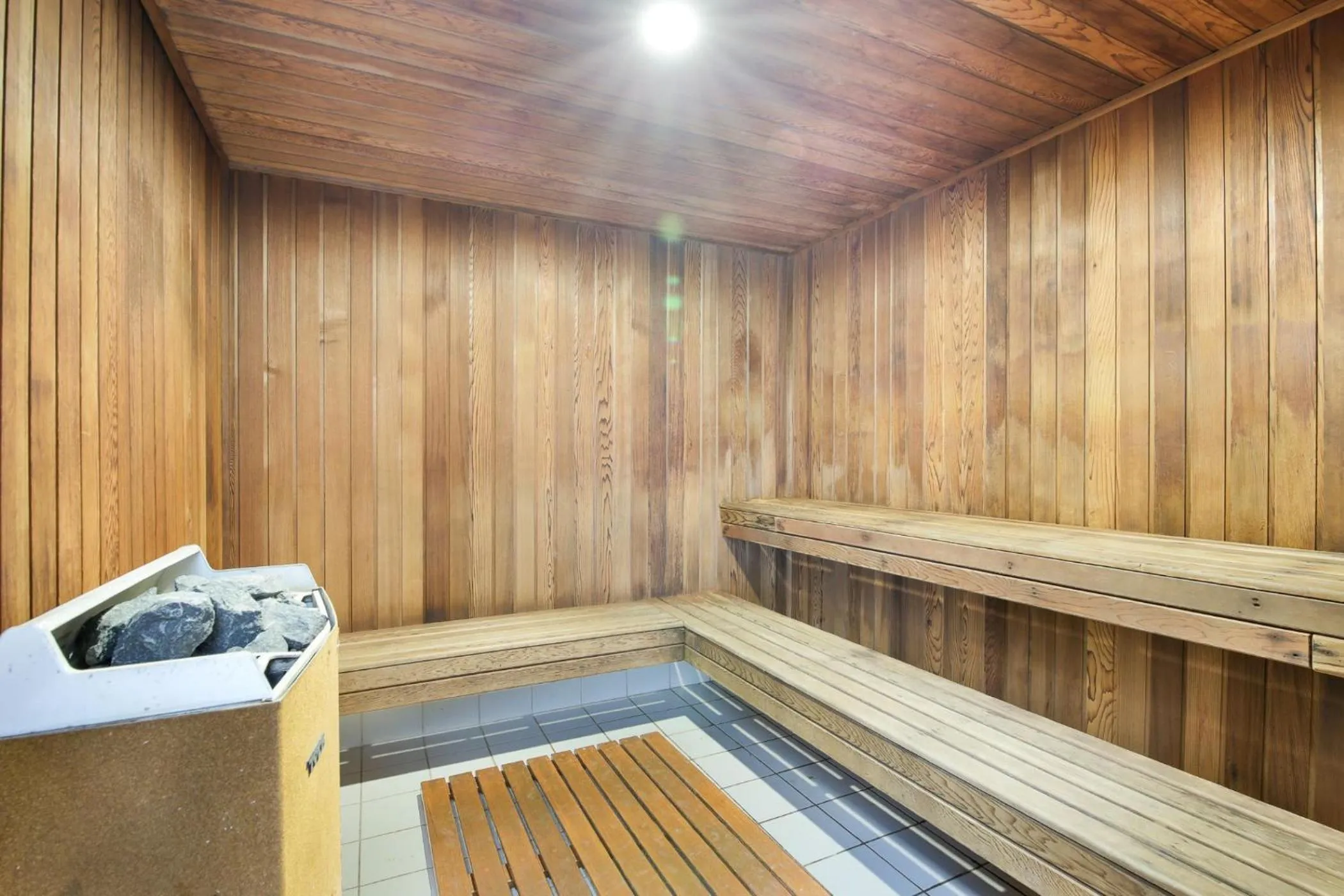 Sauna in Meridian Tower Kirra Beach