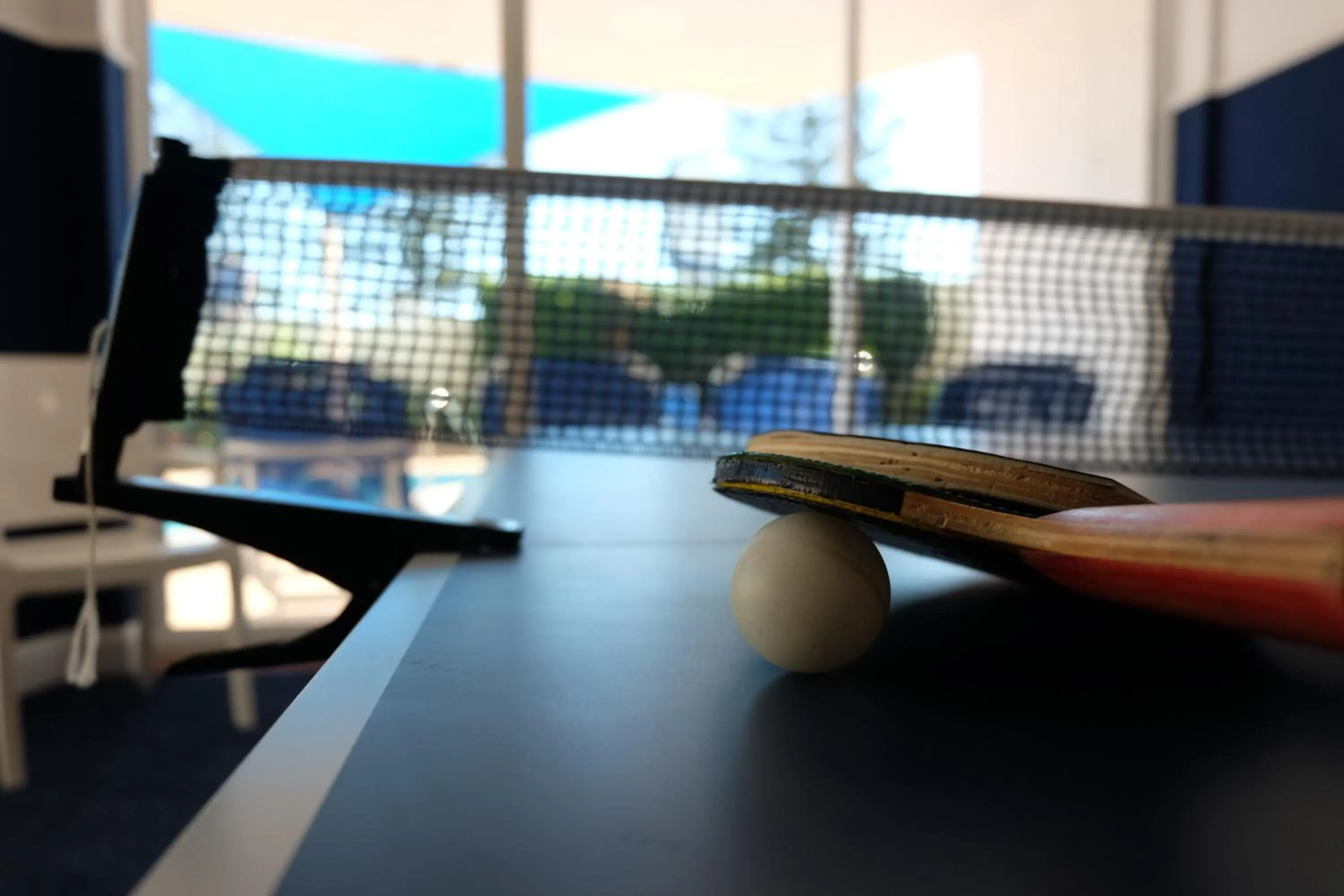 Table tennis in Meridian Tower Kirra Beach