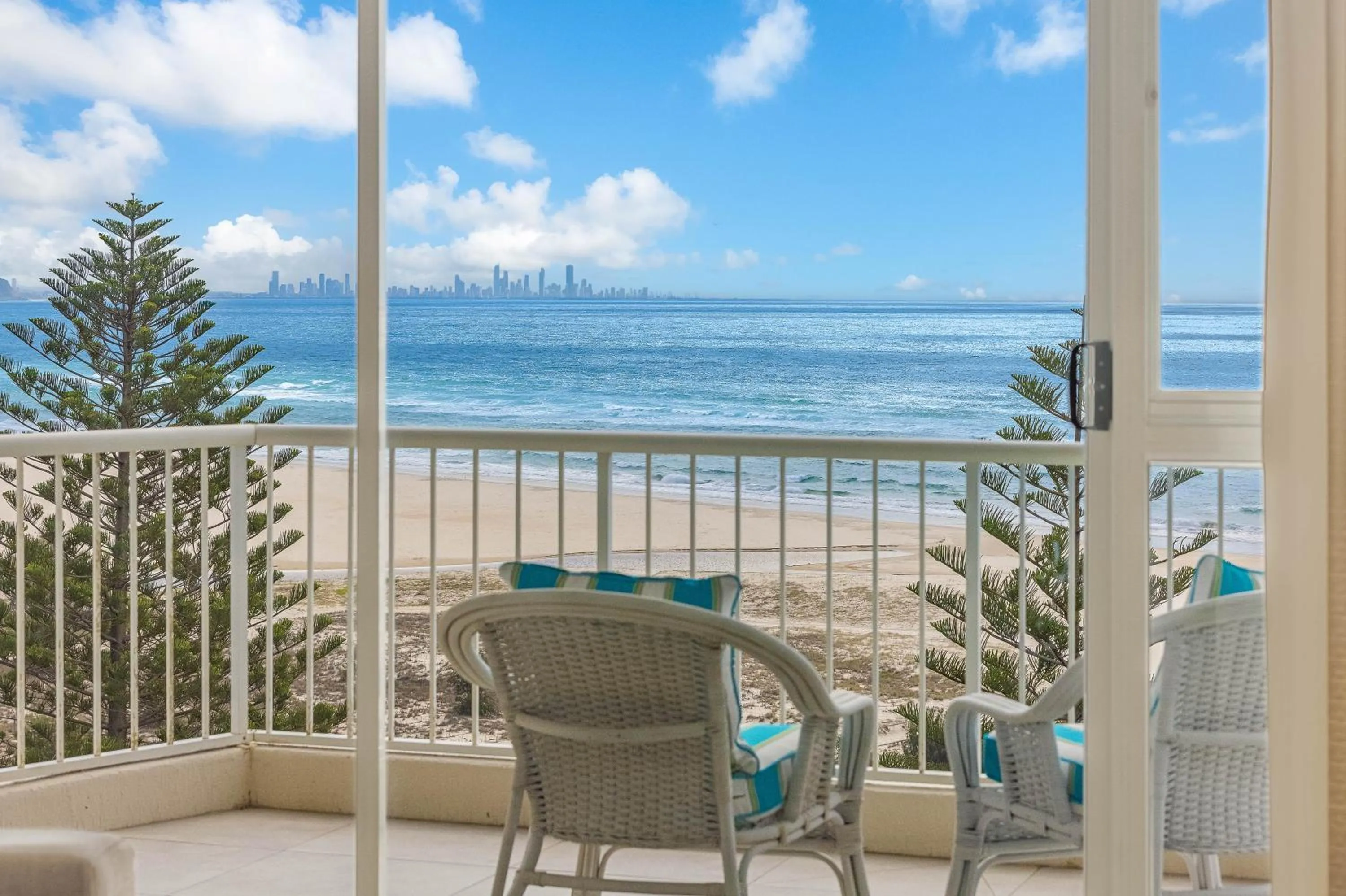 View (from property/room) in Meridian Tower Kirra Beach