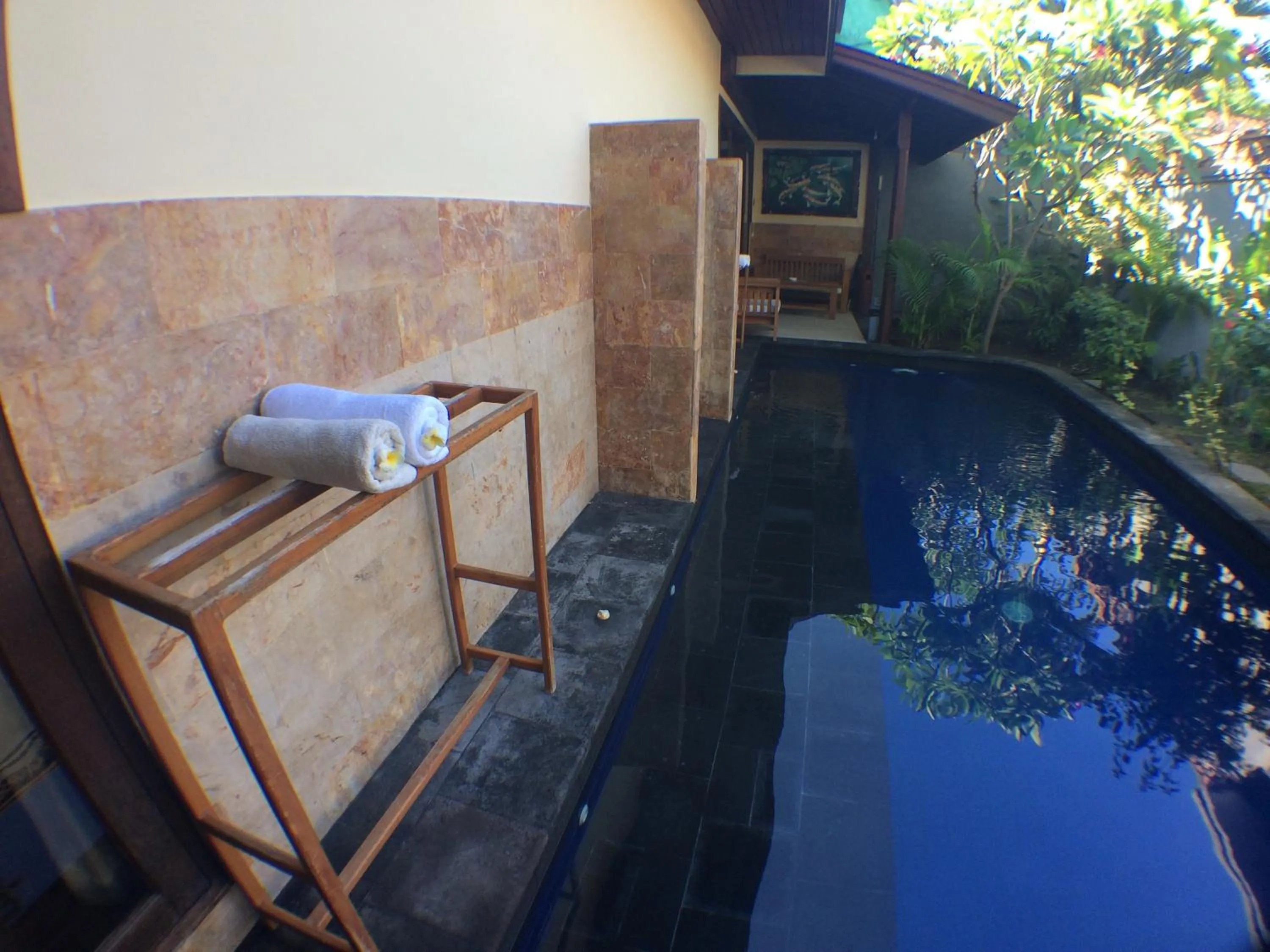 Swimming pool in Villa Sahabat