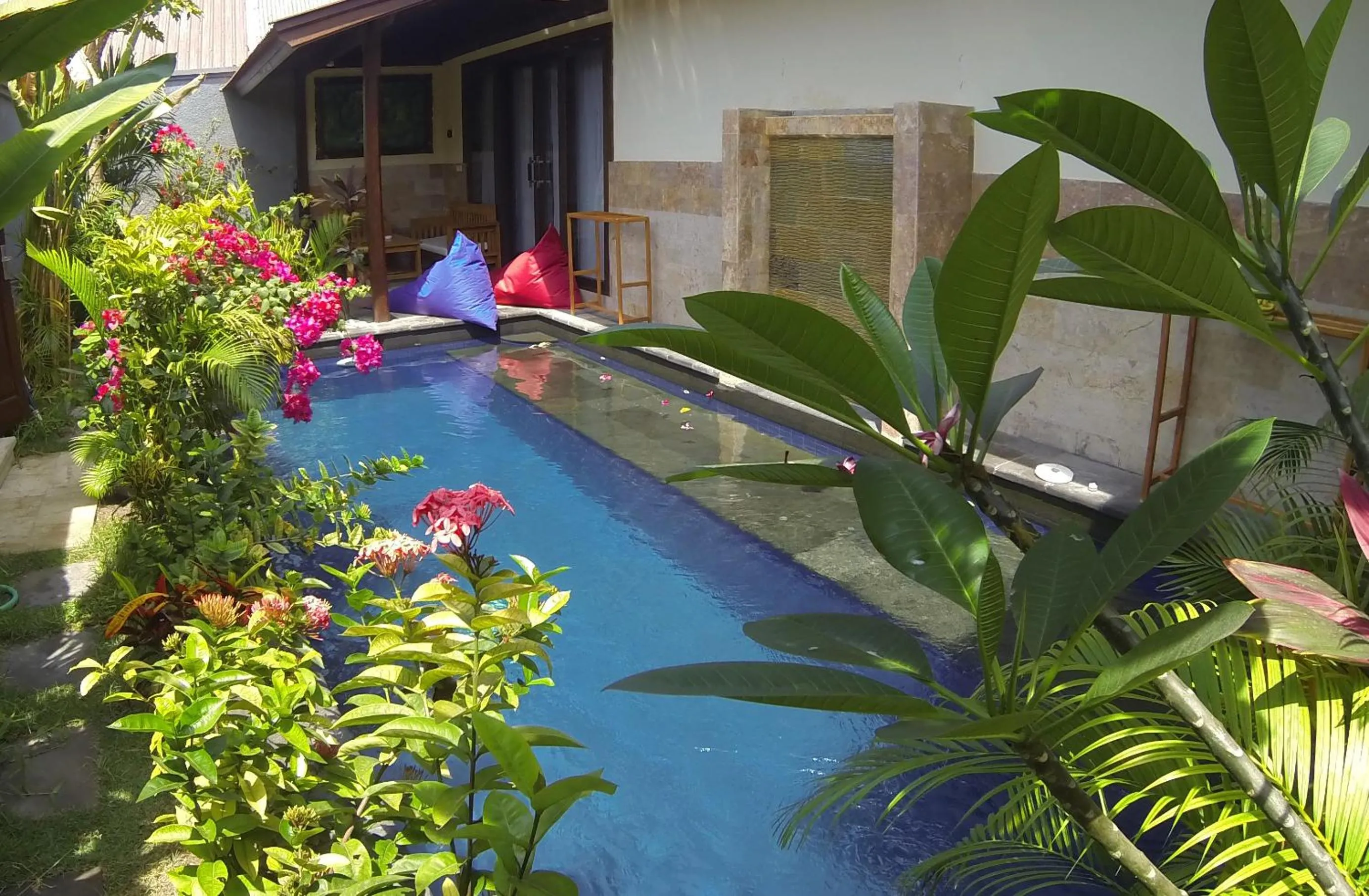 Swimming pool in Villa Sahabat