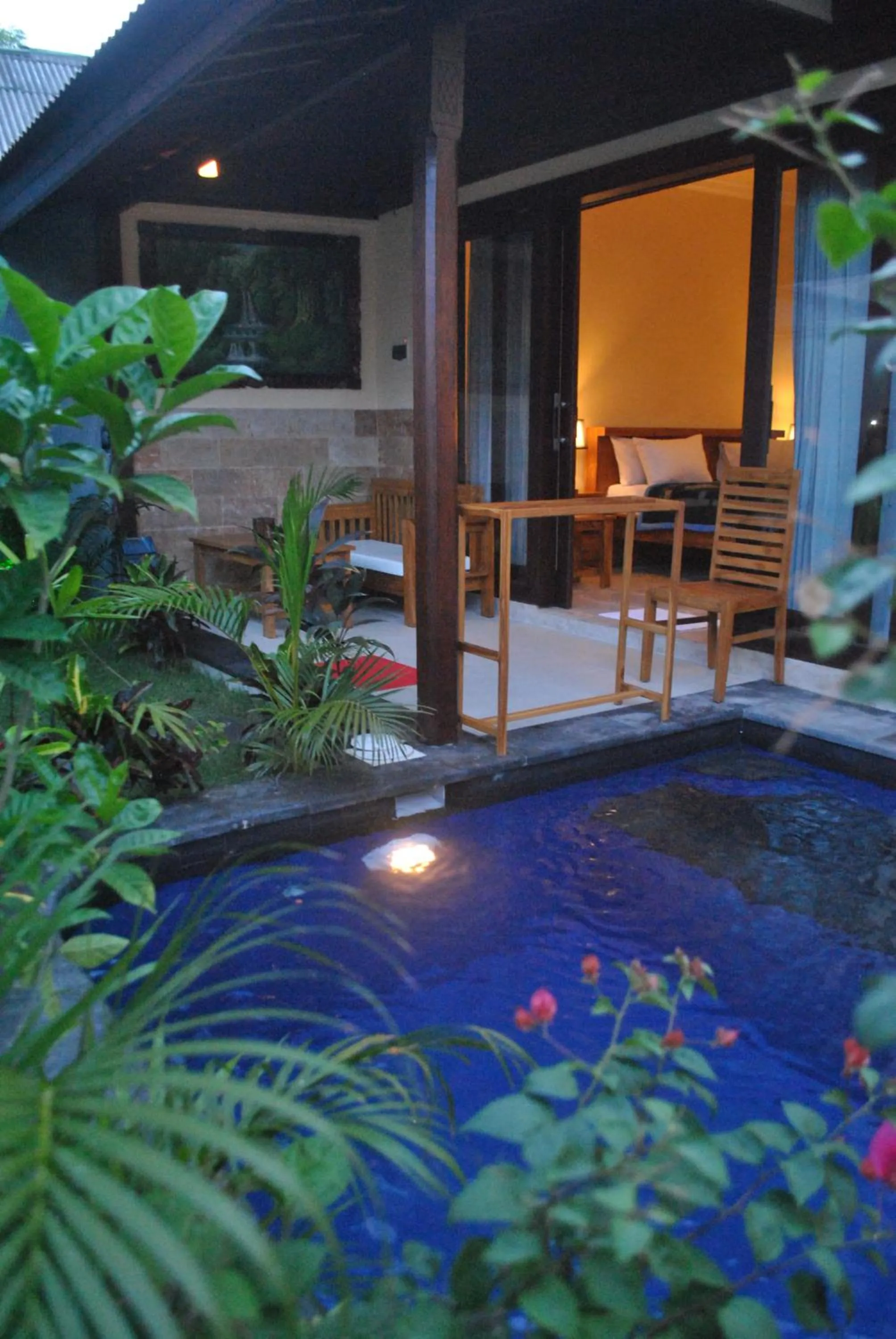 Facade/entrance in Villa Sahabat