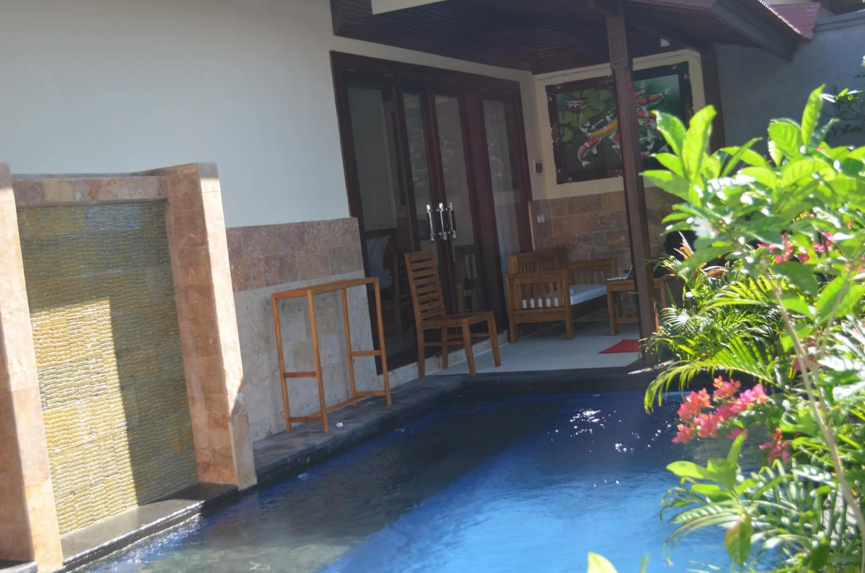 Swimming pool in Villa Sahabat
