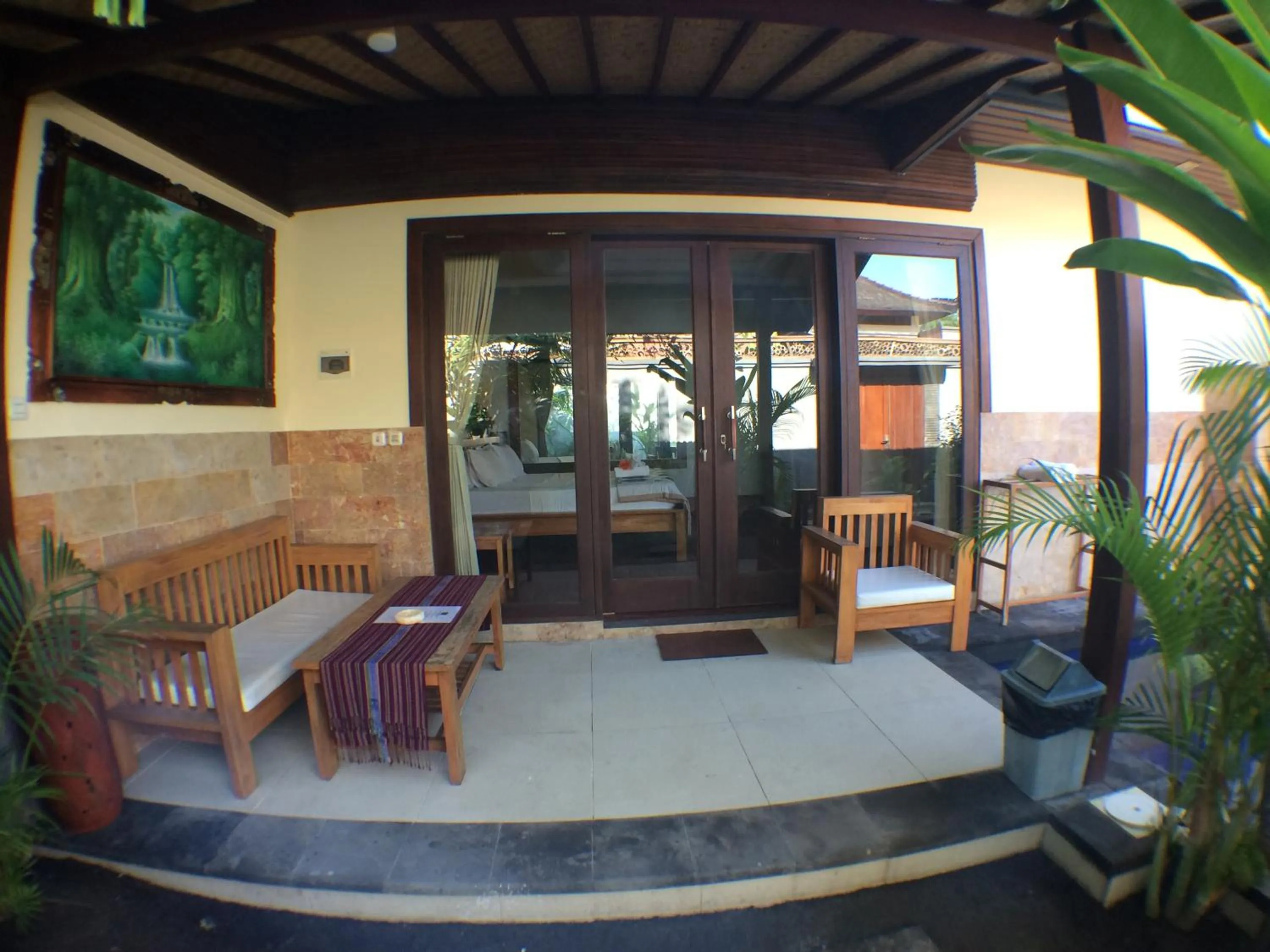 Living room in Villa Sahabat
