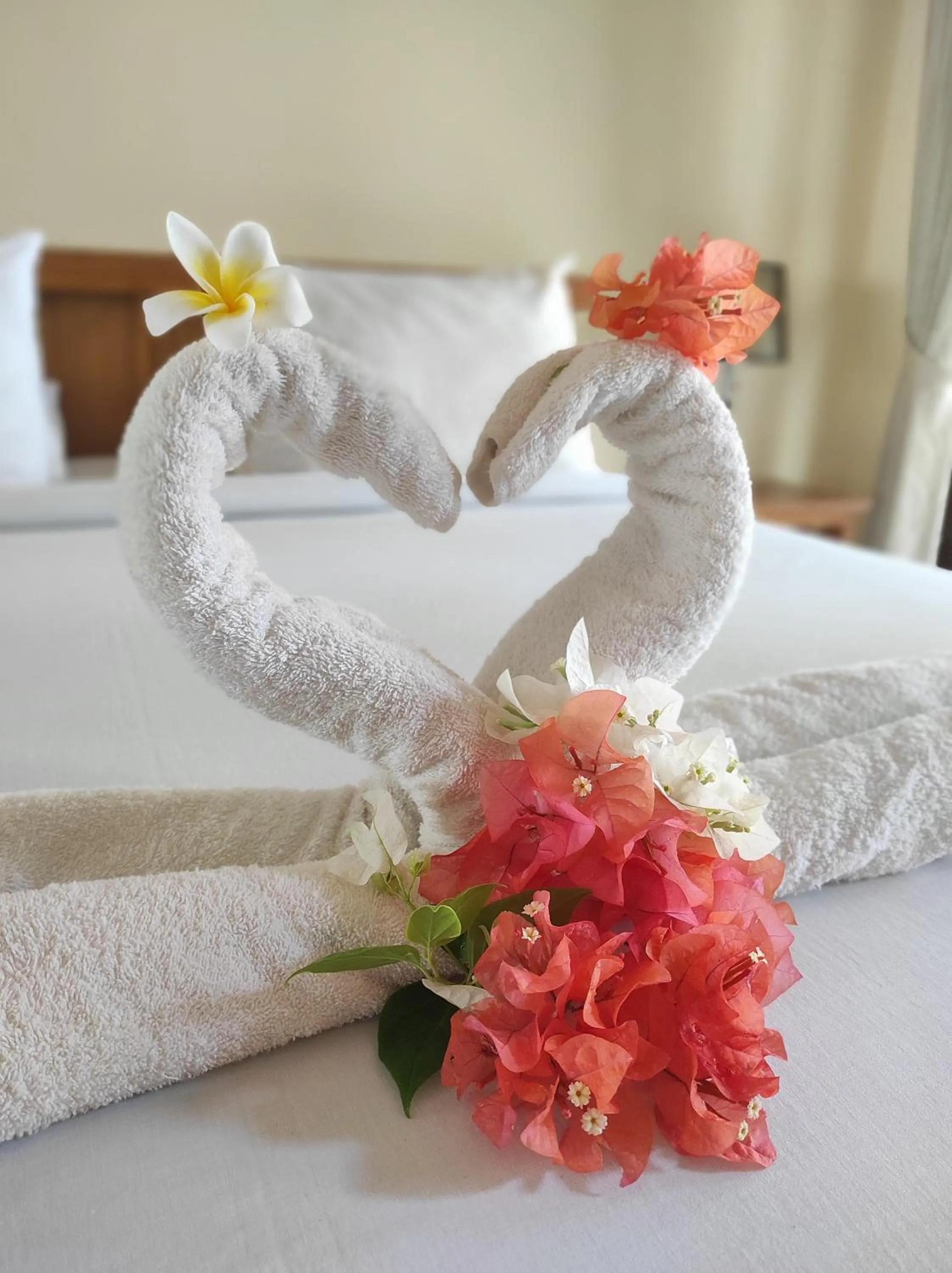 Bed in Villa Sahabat