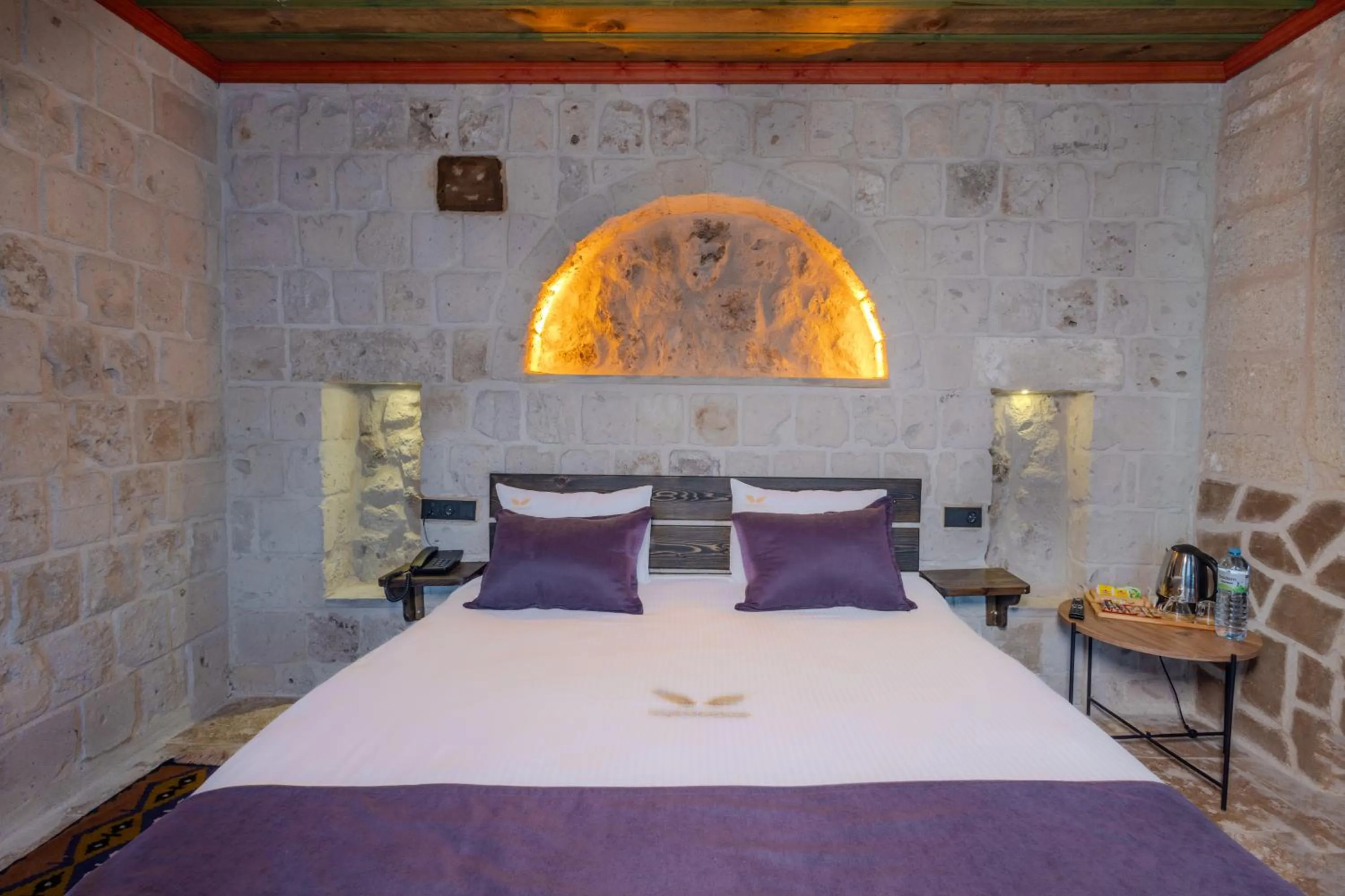 Bed in Angel View Suites