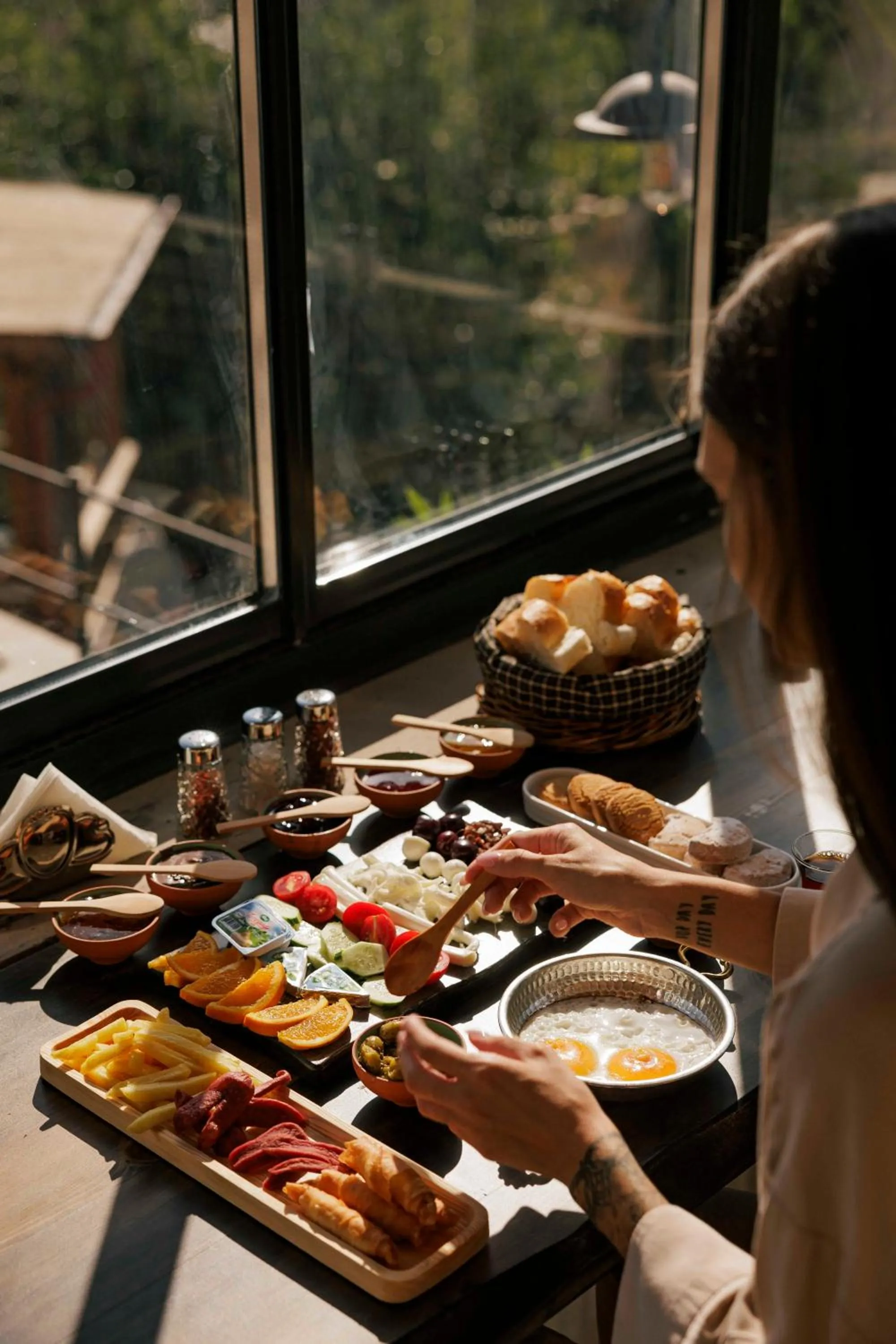 Breakfast in Angel View Suites