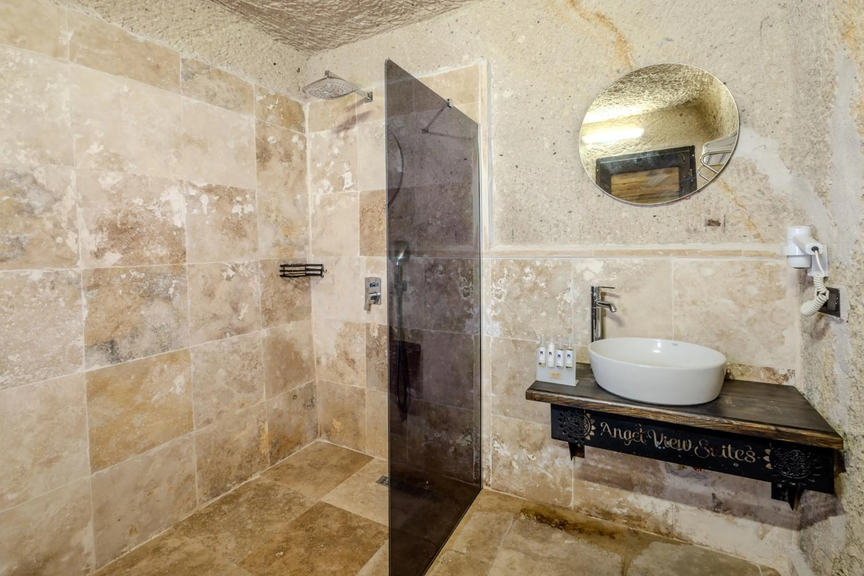 Bathroom in Angel View Suites