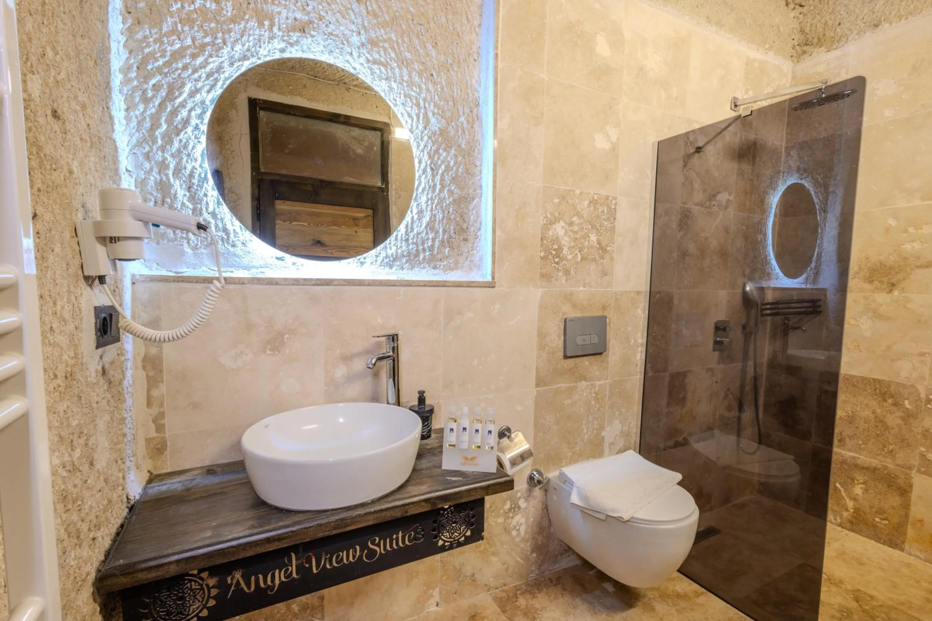 Bathroom in Angel View Suites