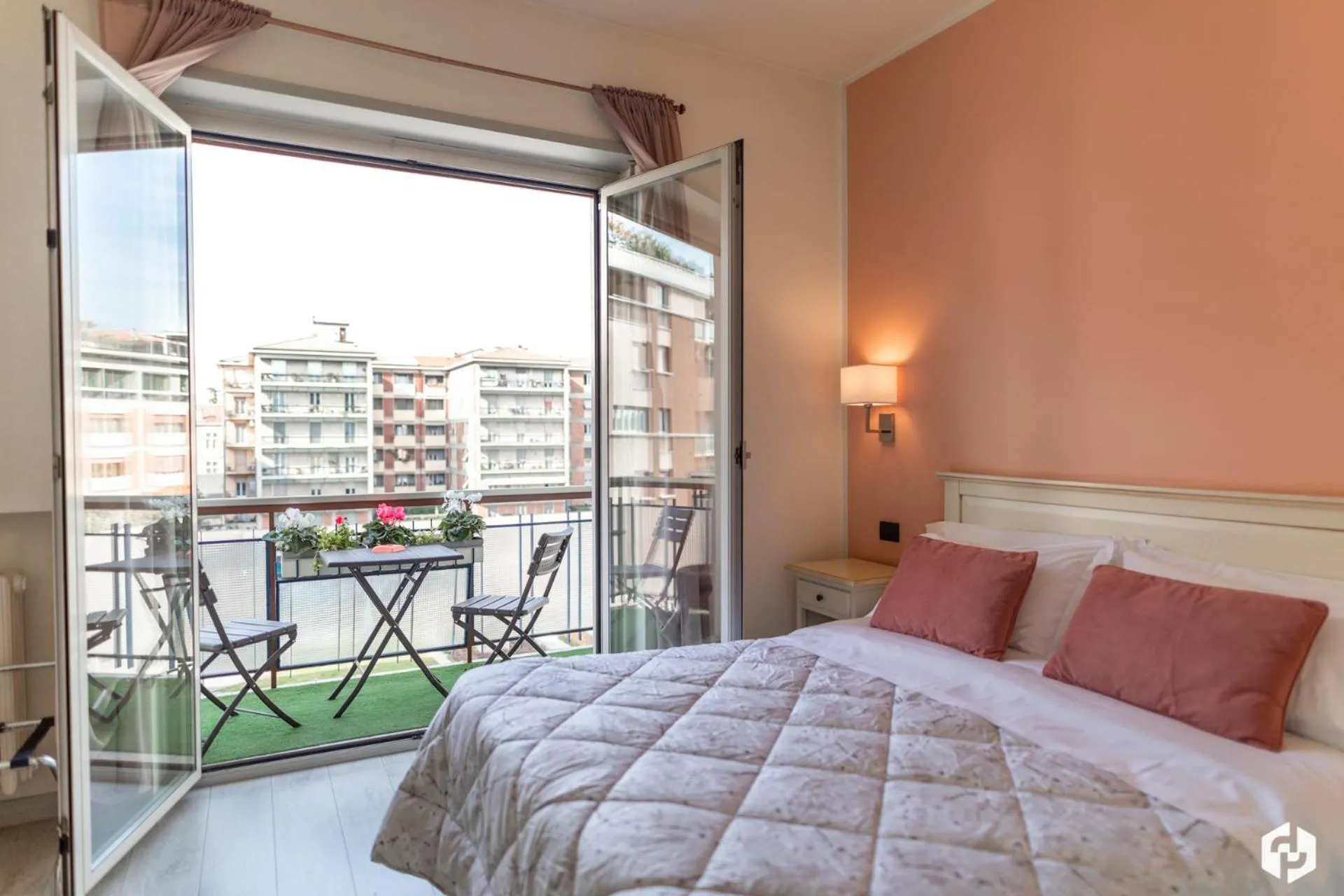 Balcony/Terrace, Bed in Daydreaming House