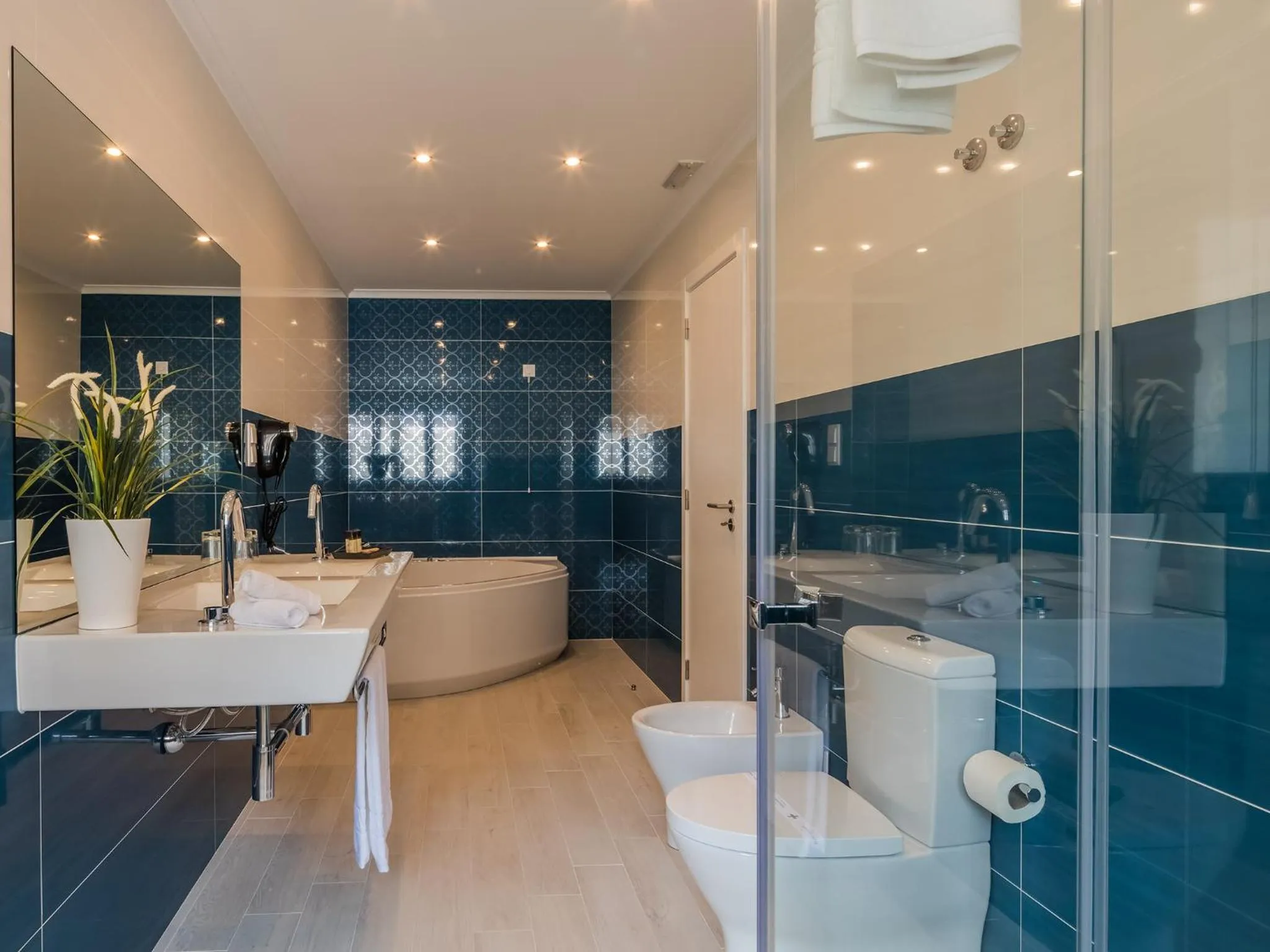 Shower in Vila Garden Guesthouse