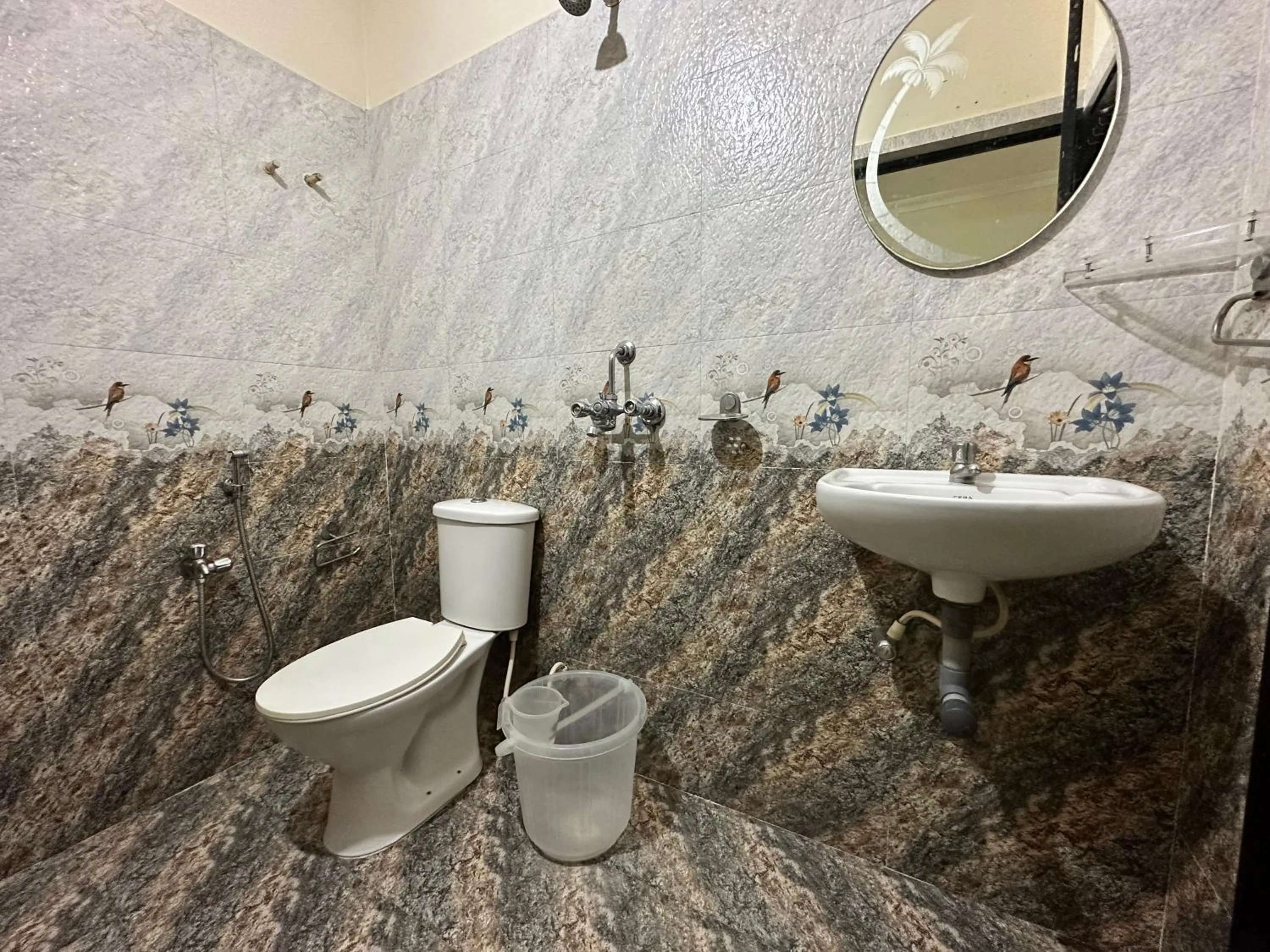 Shower in Hotel Leela Inn