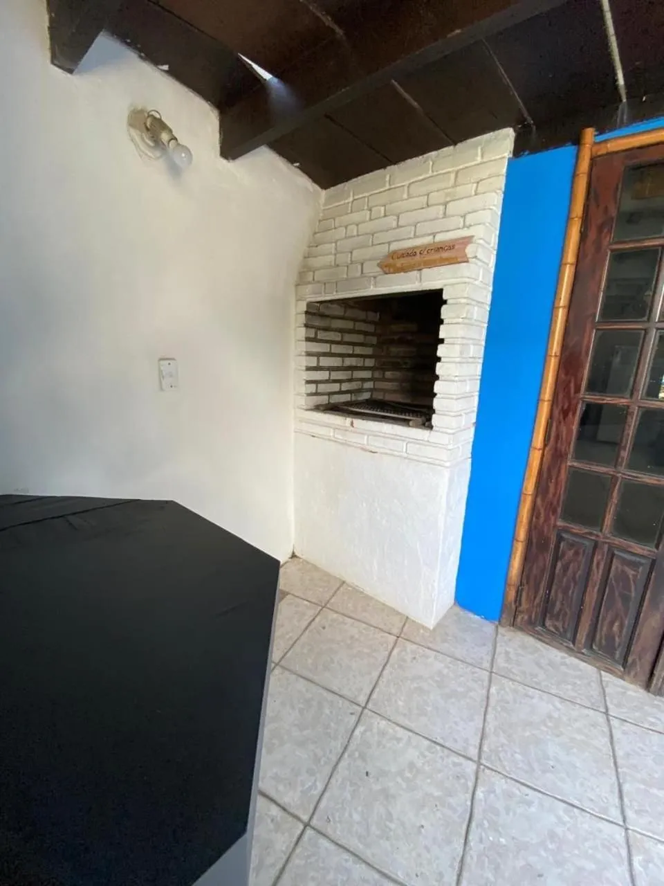 BBQ facilities in Pousada Maré Alta - MARESIAS