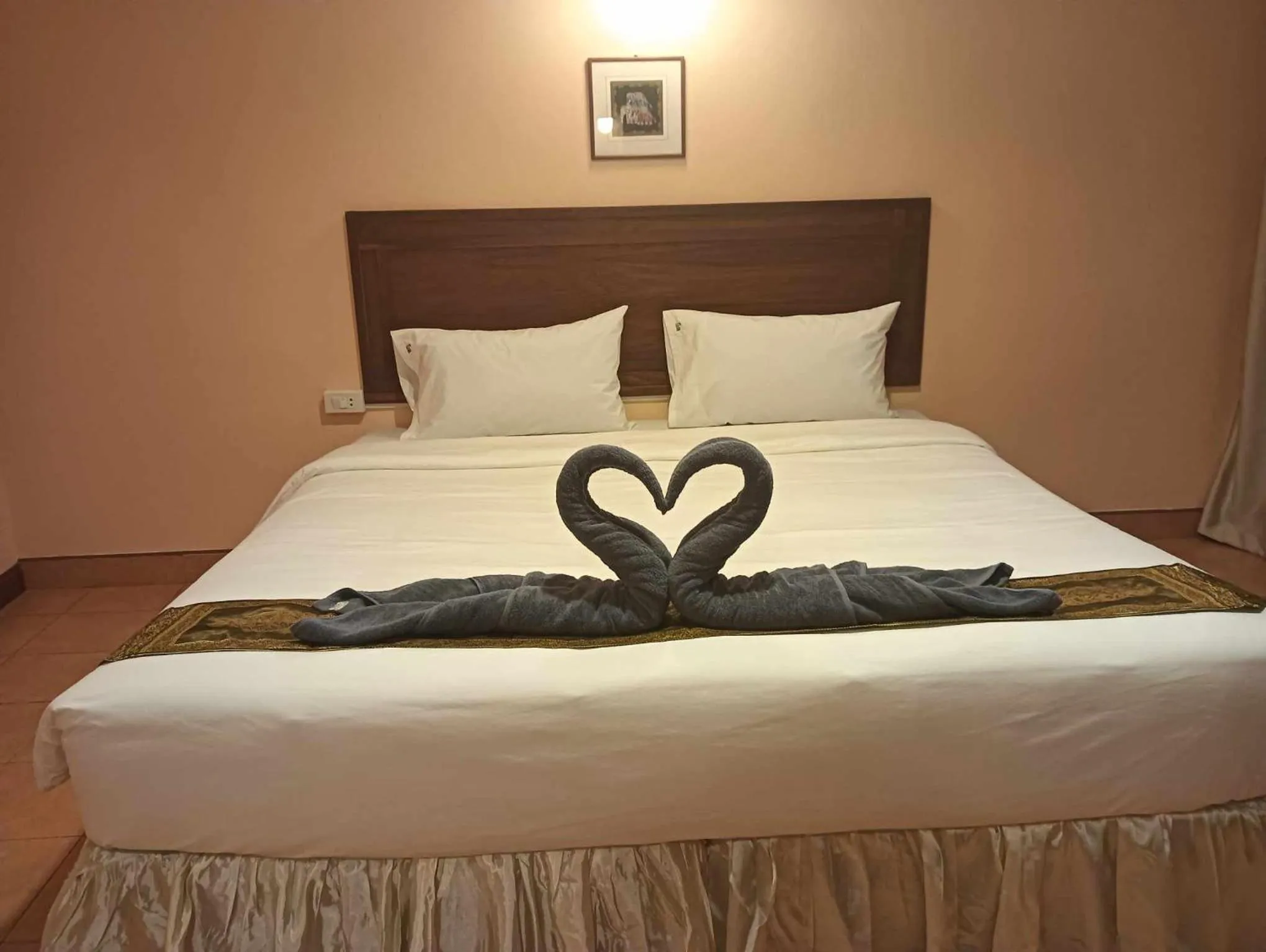 Bed in Nid Huahin Hotel