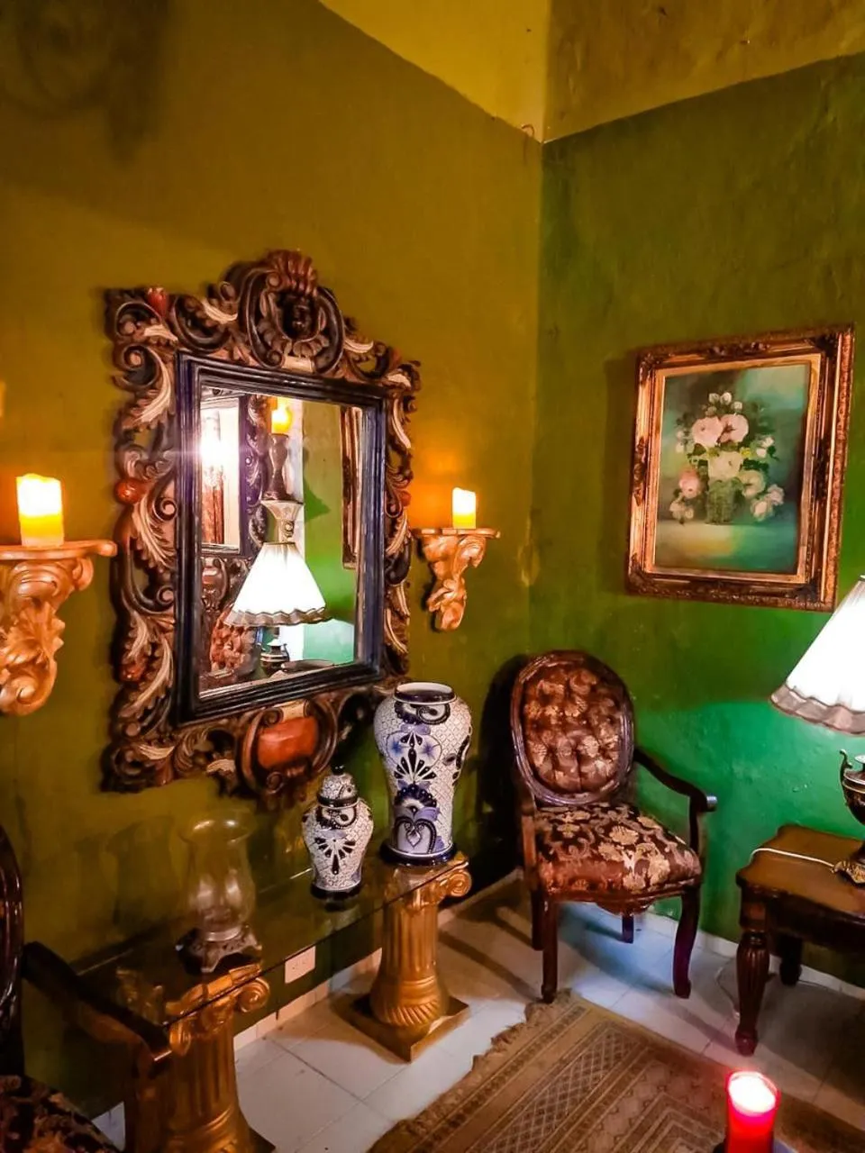 Living room in Palacio Canton Hotel - Valladolid